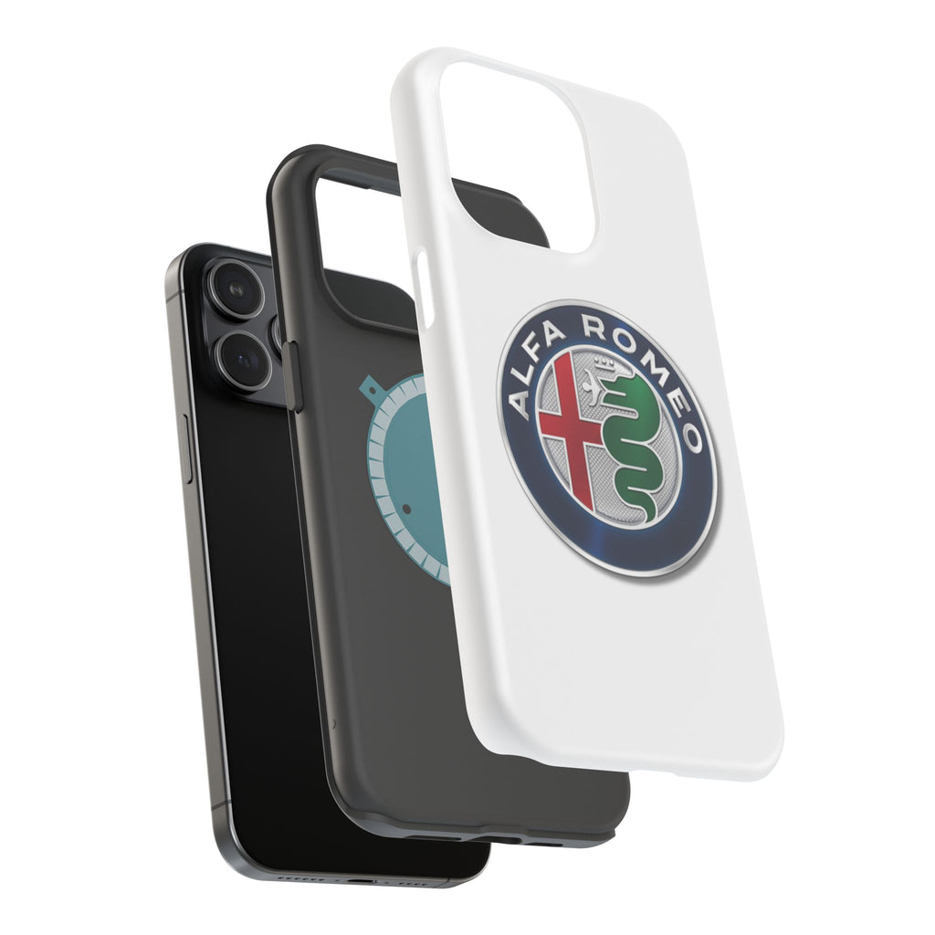 Alfa Romeo White Magnetic Tough Cases