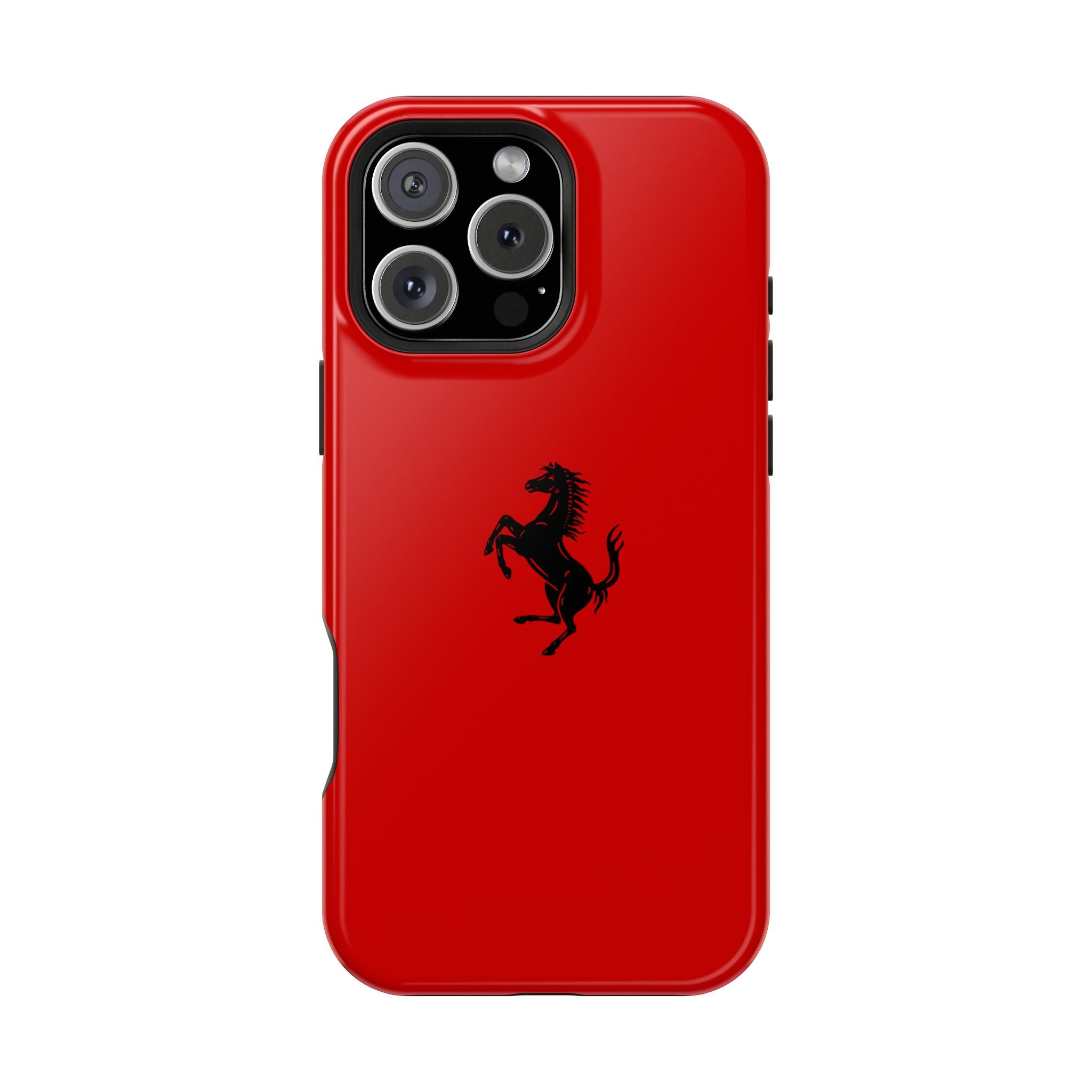 Ferrari horse Rosso corsa inspired Magnetic Tough Cases