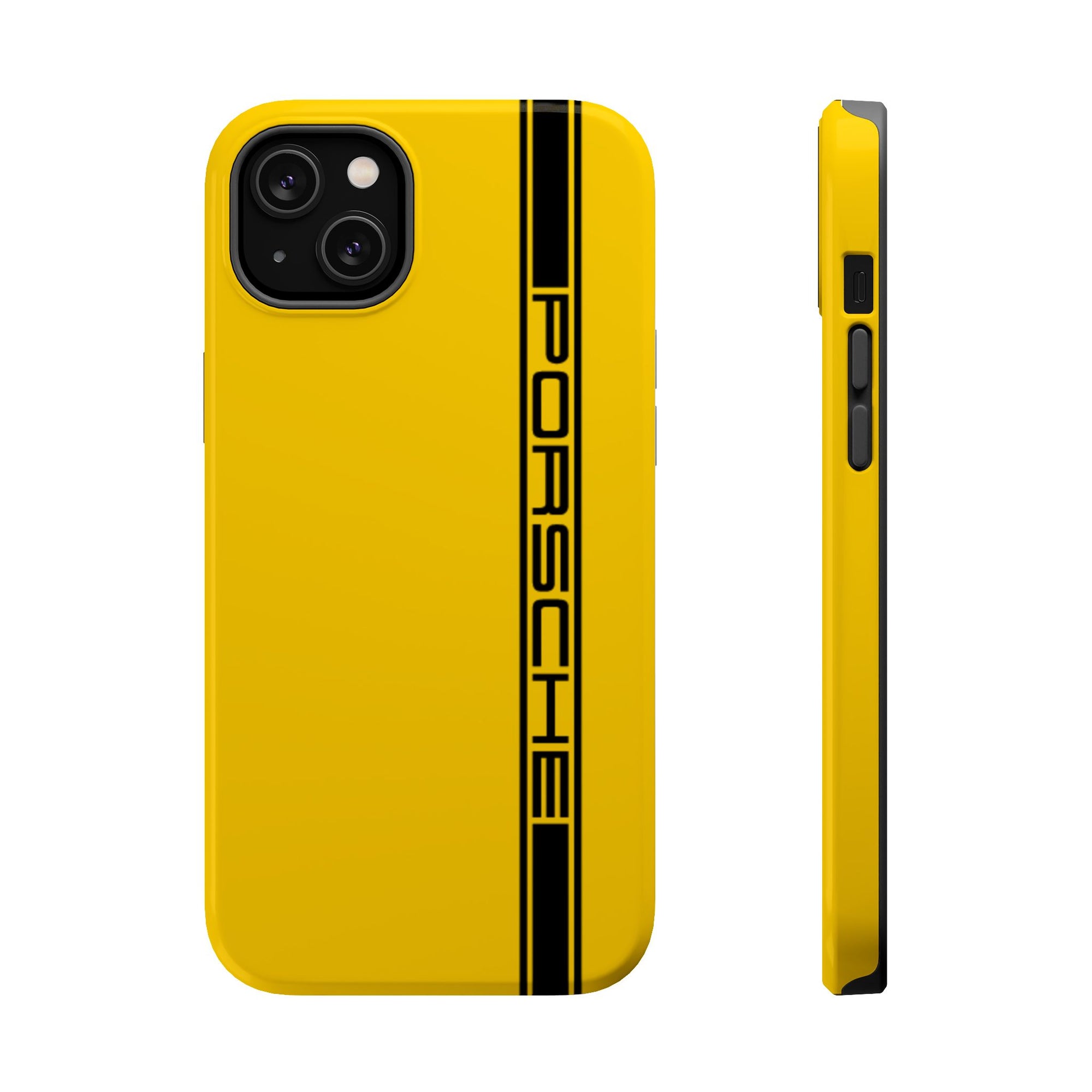 Porsche Speed yellow inspired Magnetic Tough Cases