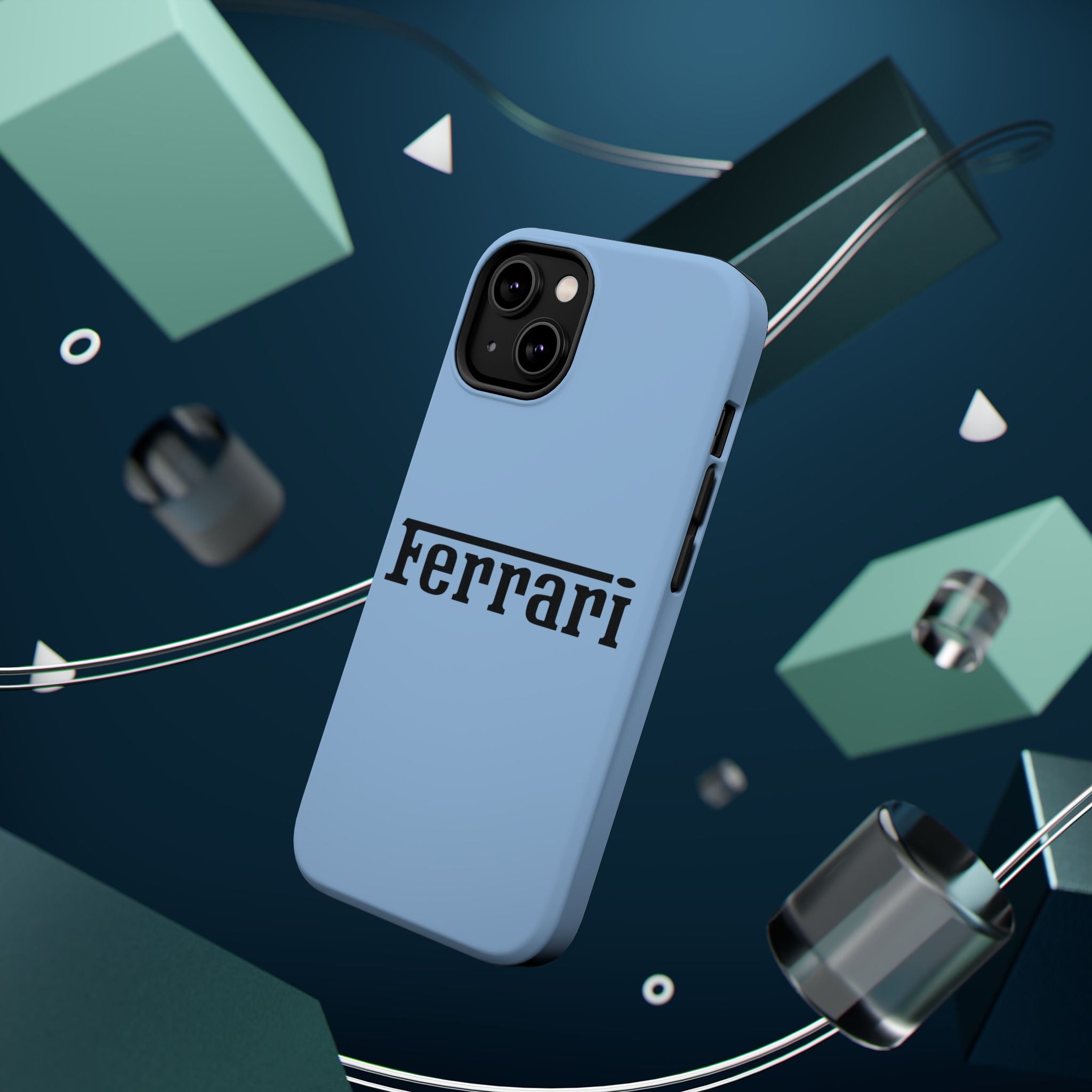 Ferrari Grigio Alloy inspired Magnetic Tough Cases