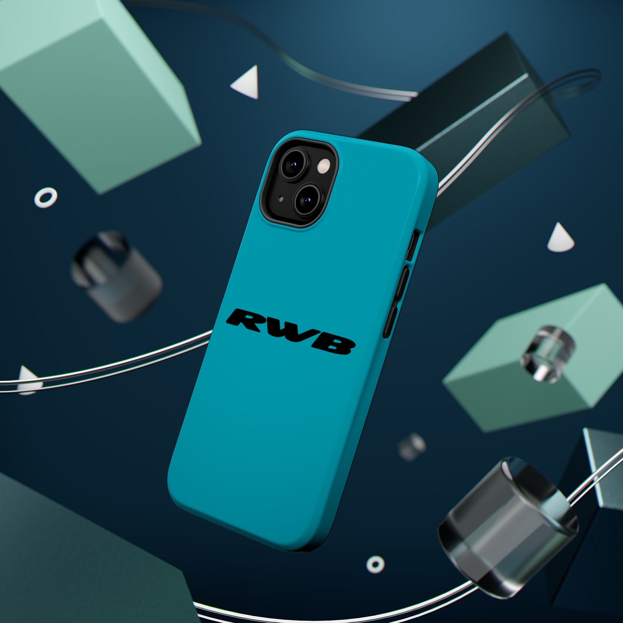 RWB Miami blue inspired Magnetic Tough Cases