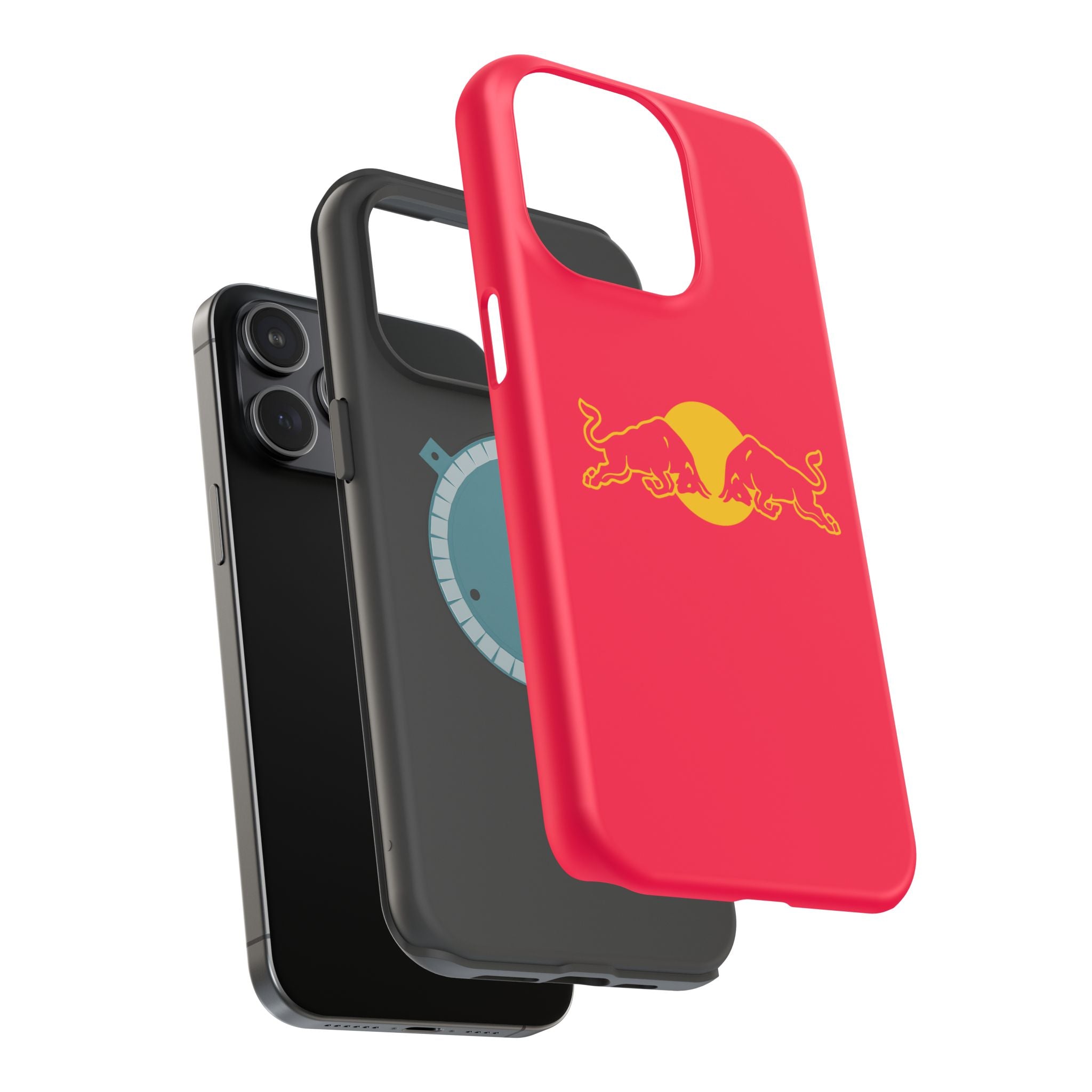 Red Bull red inspired Magnetic Tough Cases