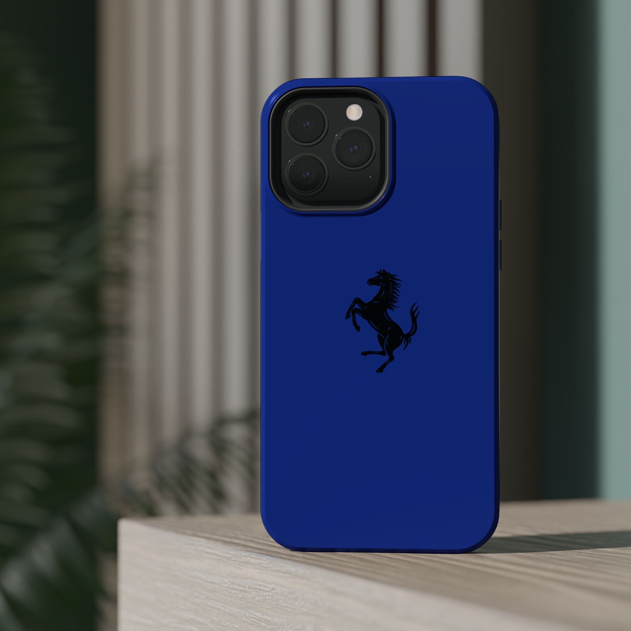 Ferrari horse Blu tour de france inspired Magnetic Tough Cases