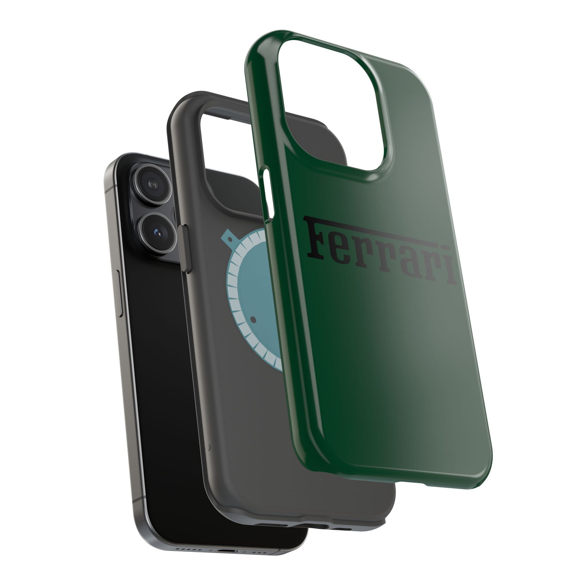 Ferrari Verde British inspired Magnetic Tough Cases