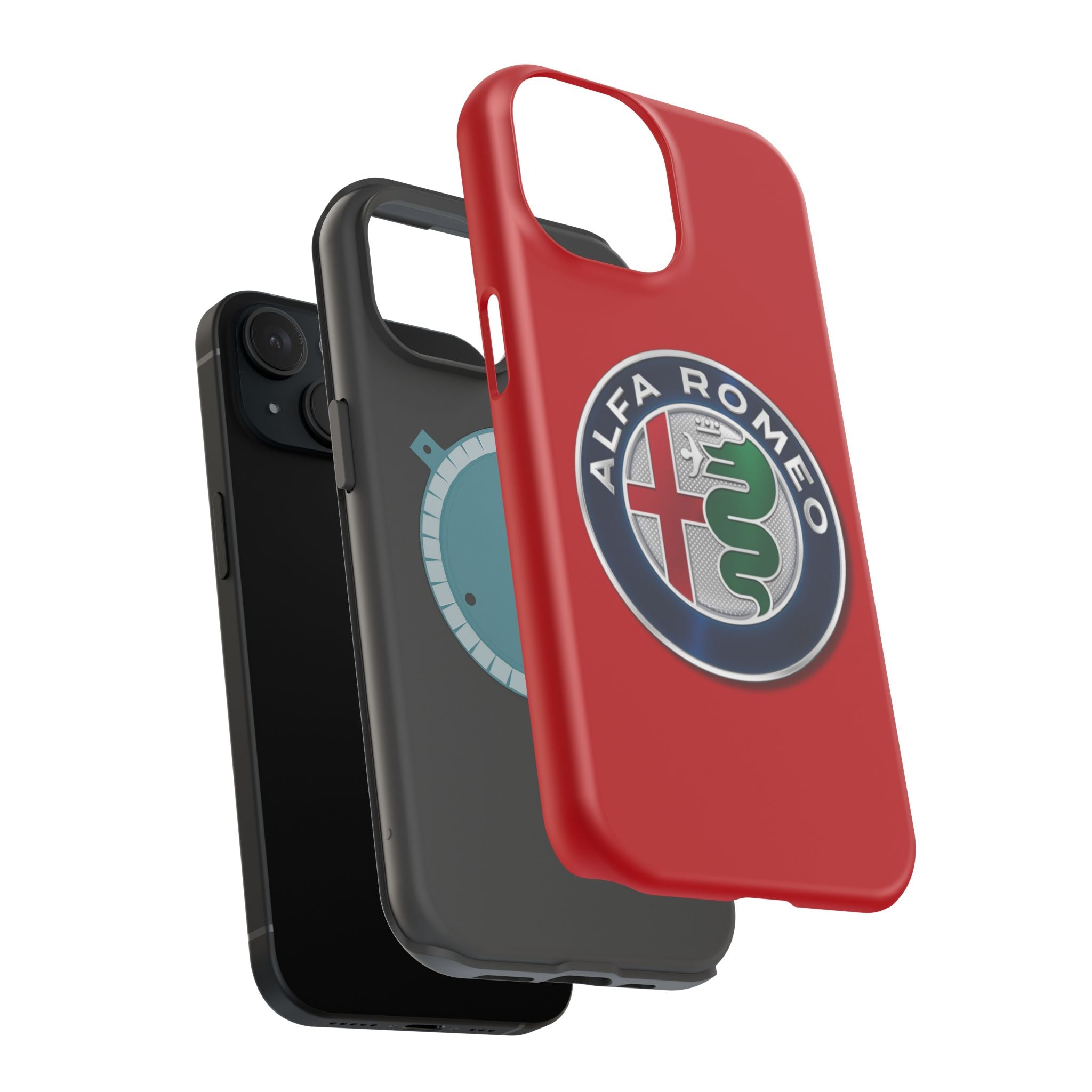 Alfa Romeo Red inspired Magnetic Tough Cases