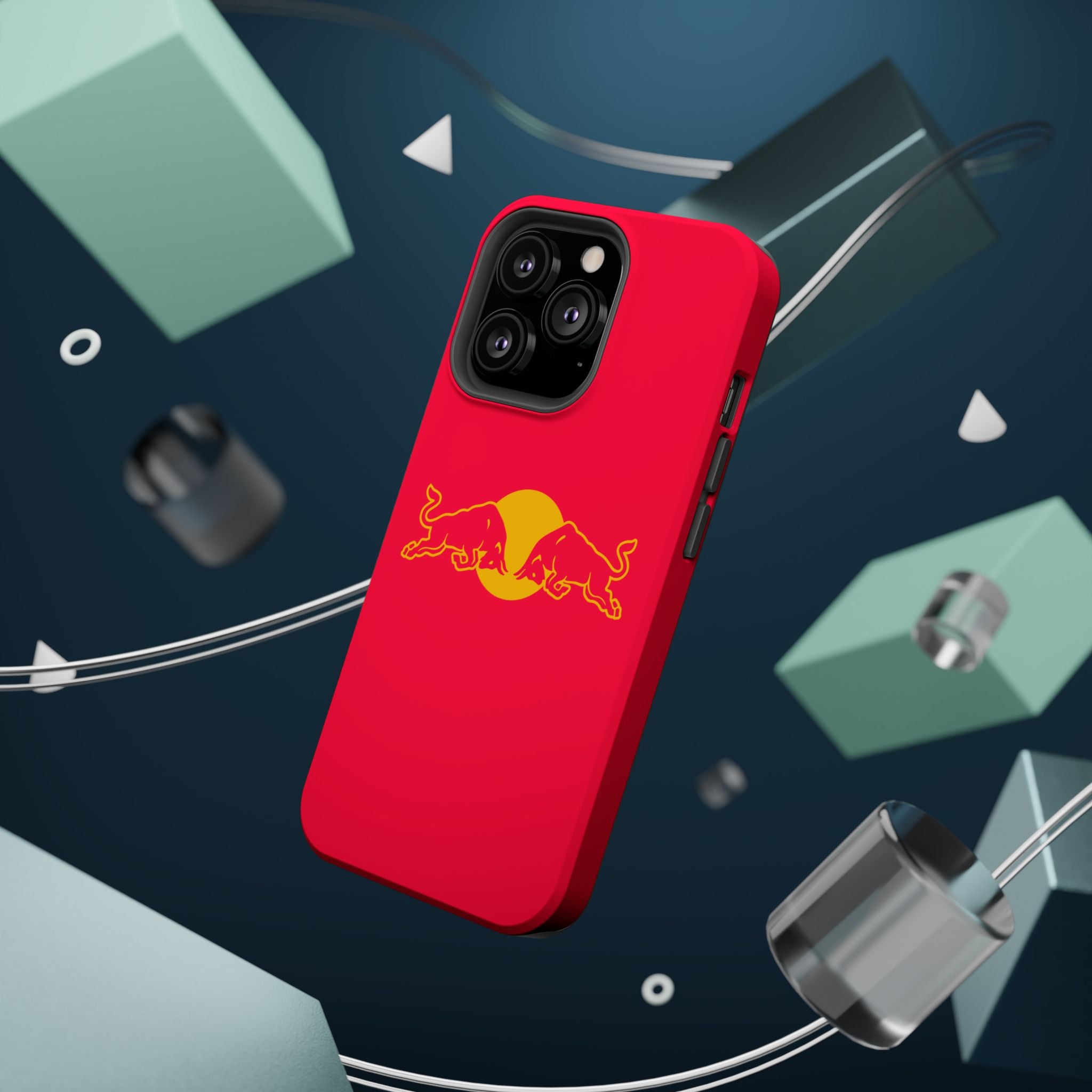 Red Bull red inspired Magnetic Tough Cases