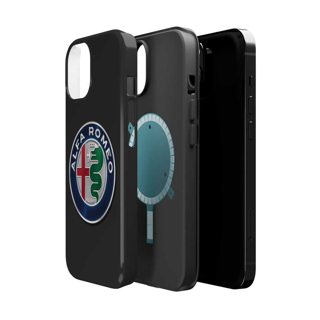 Alfa romeo black Magnetic Tough Cases