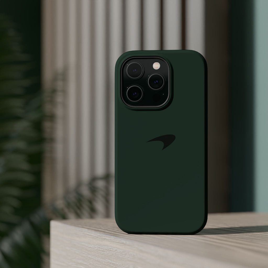 Racing green mclaren inspired Magnetic Tough Cases