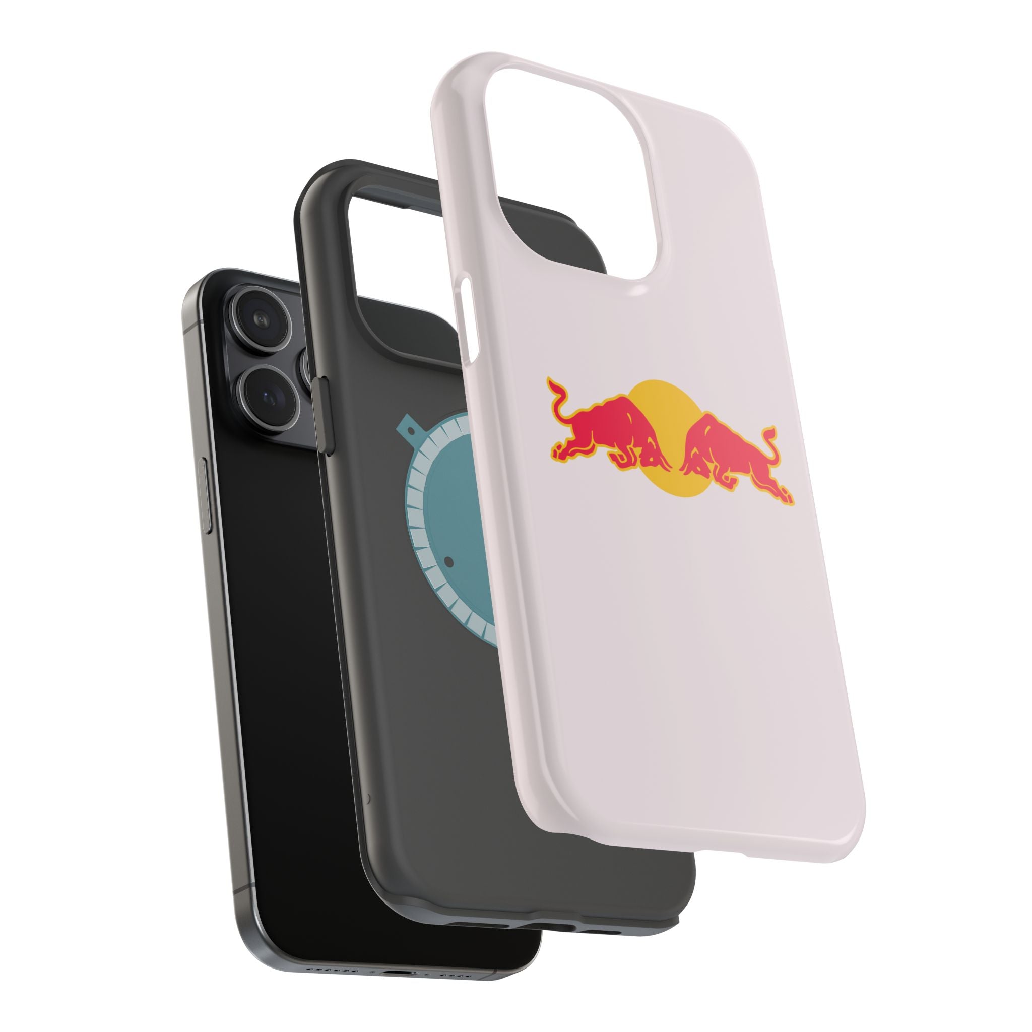 Red Bull white inspired Magnetic Tough Cases