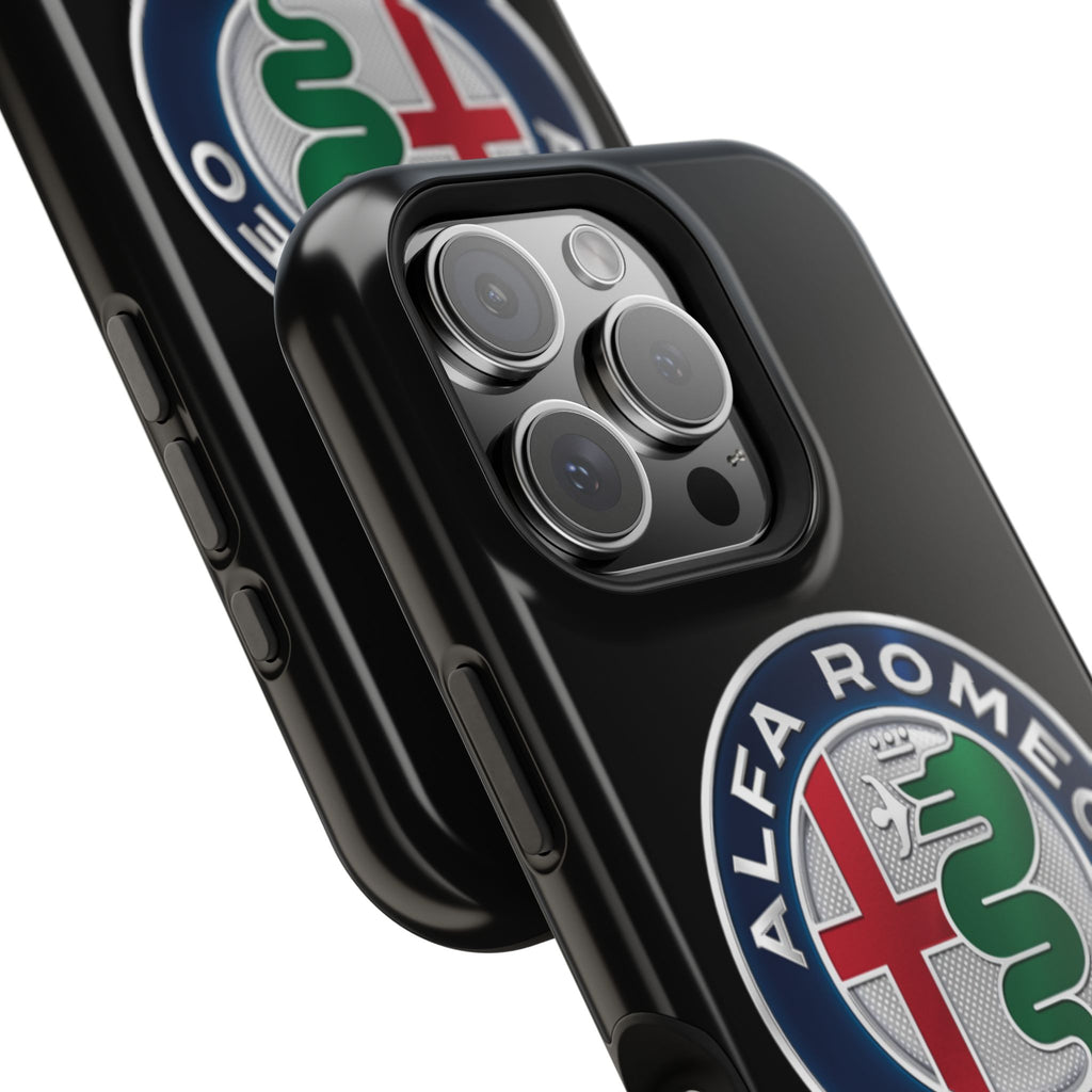Alfa romeo Dark black inspired Magnetic Tough Cases