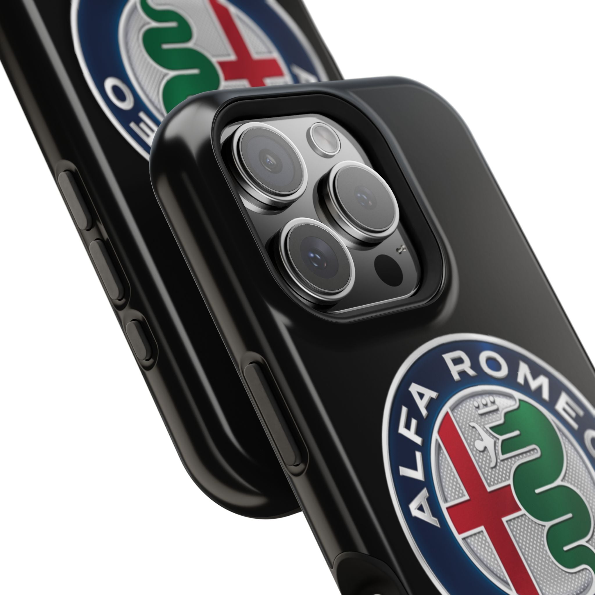 Alfa romeo Dark black inspired Magnetic Tough Cases