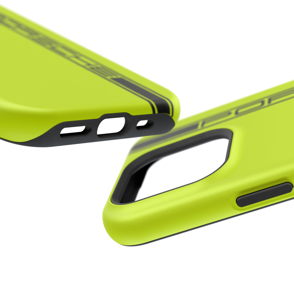 Porsche Acid green inspired Magnetic Tough Cases