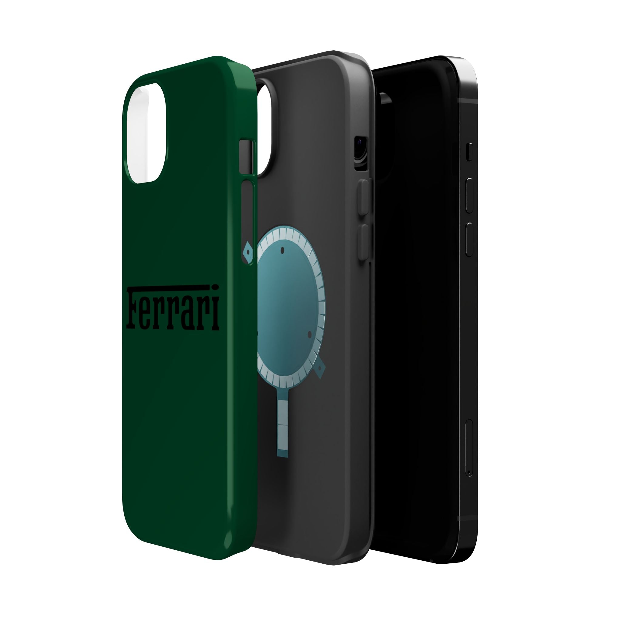 Ferrari Verde British inspired Magnetic Tough Cases