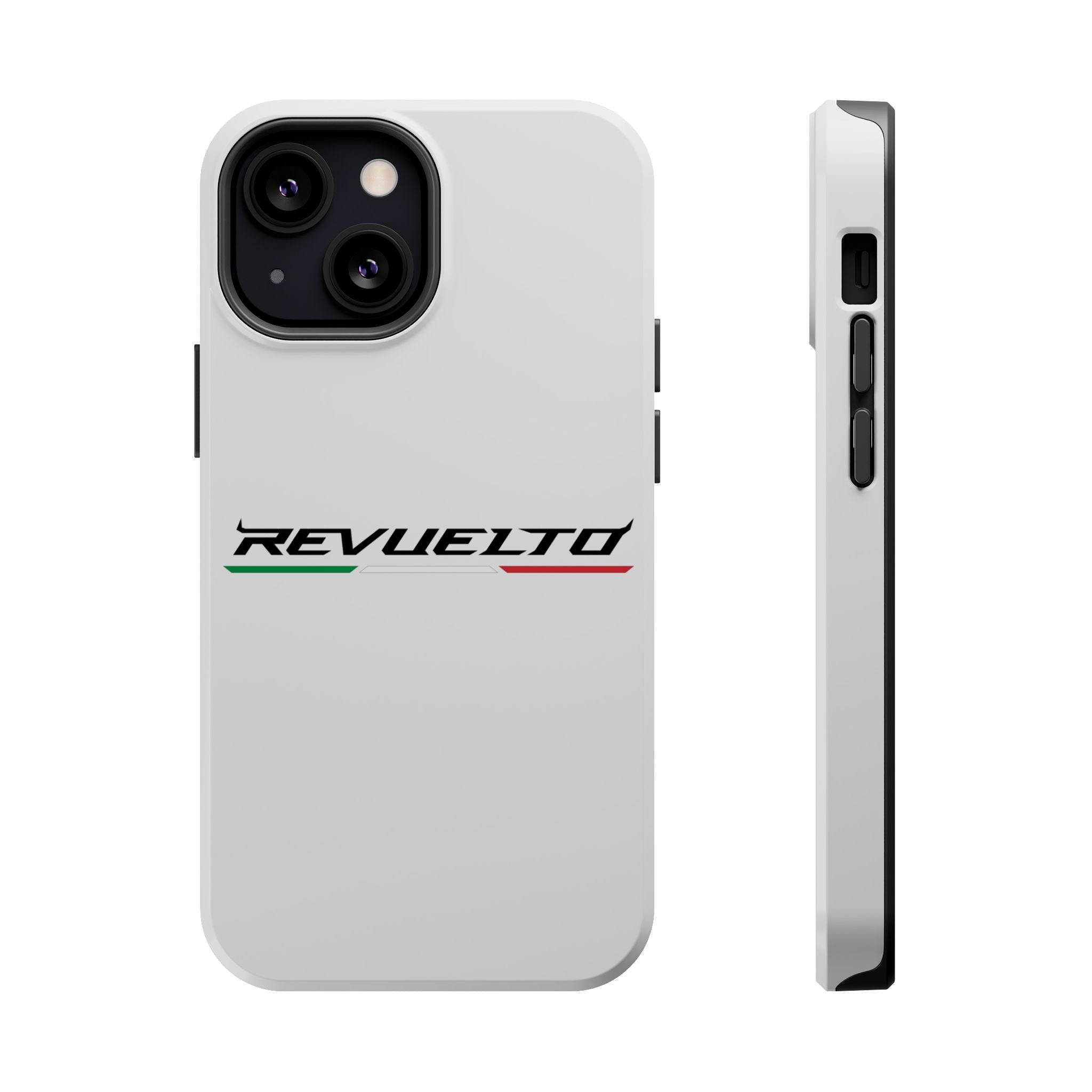 Lamborghini Revuelto White inspired Magnetic Tough Cases