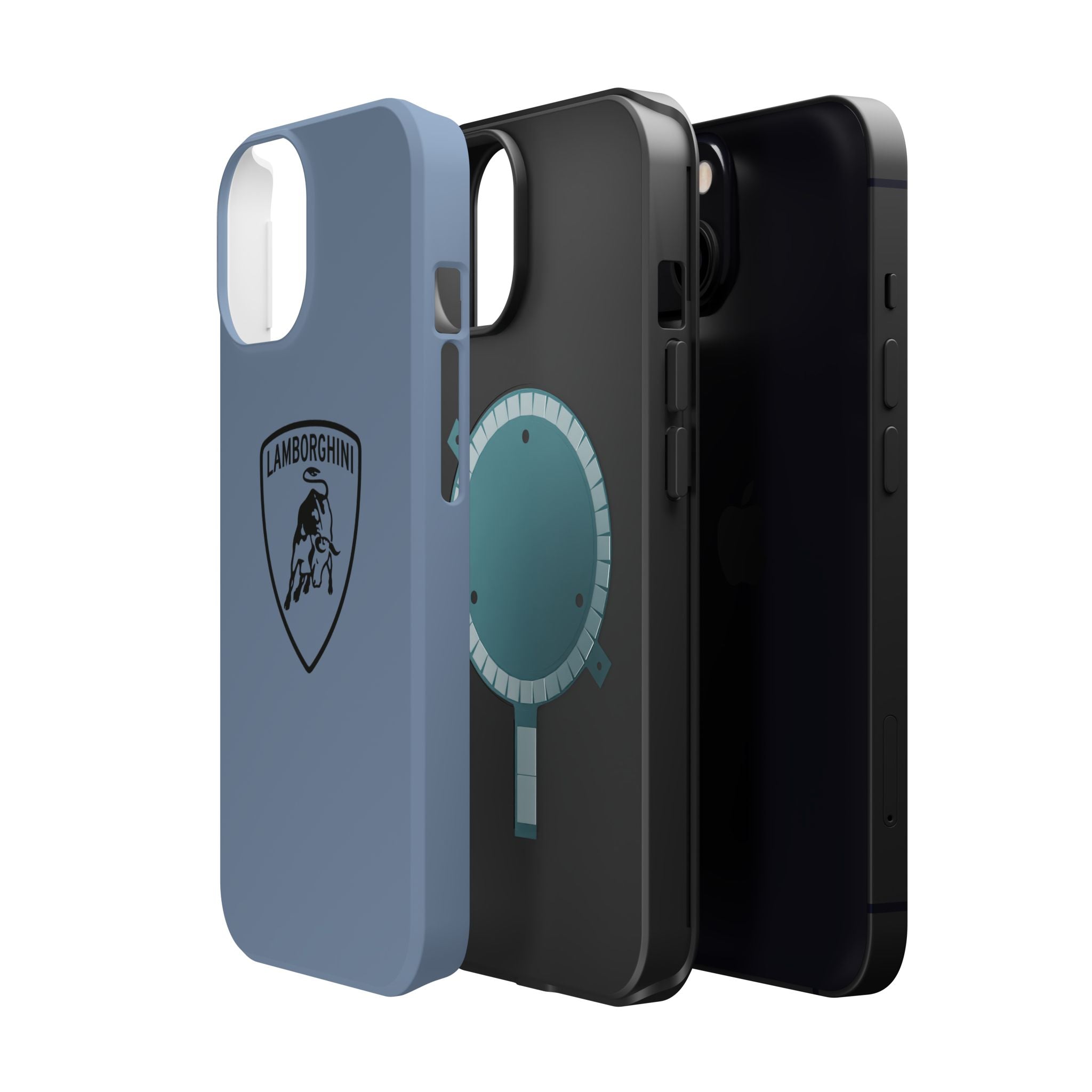 Lamborghini Azzurro Thetys inspired Magnetic Tough Cases
