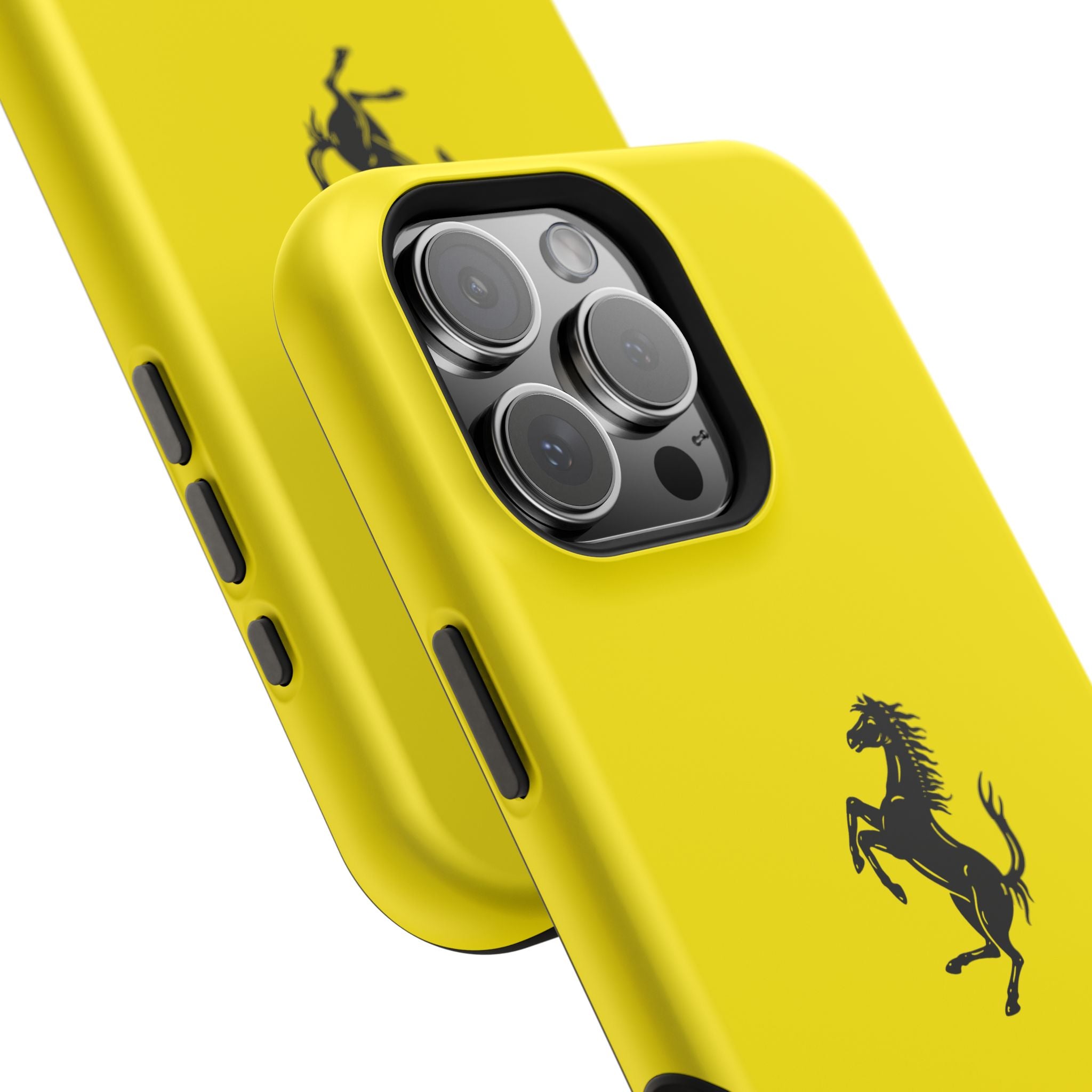Ferrari horse giallo modena inspired Magnetic Tough Cases