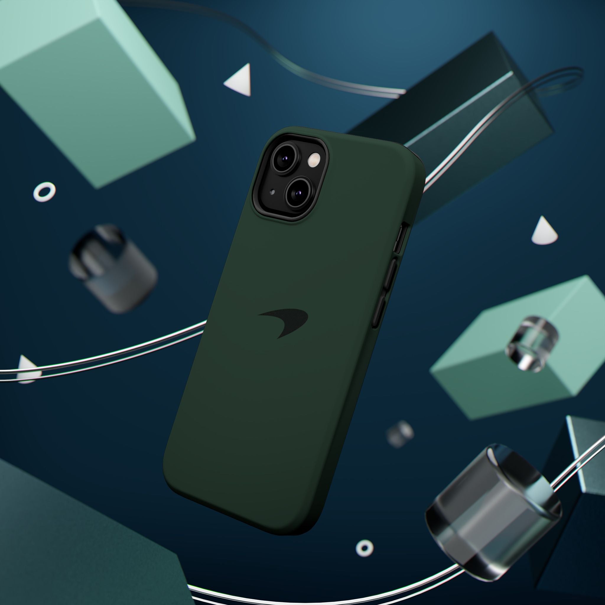 Racing green mclaren inspired Magnetic Tough Cases