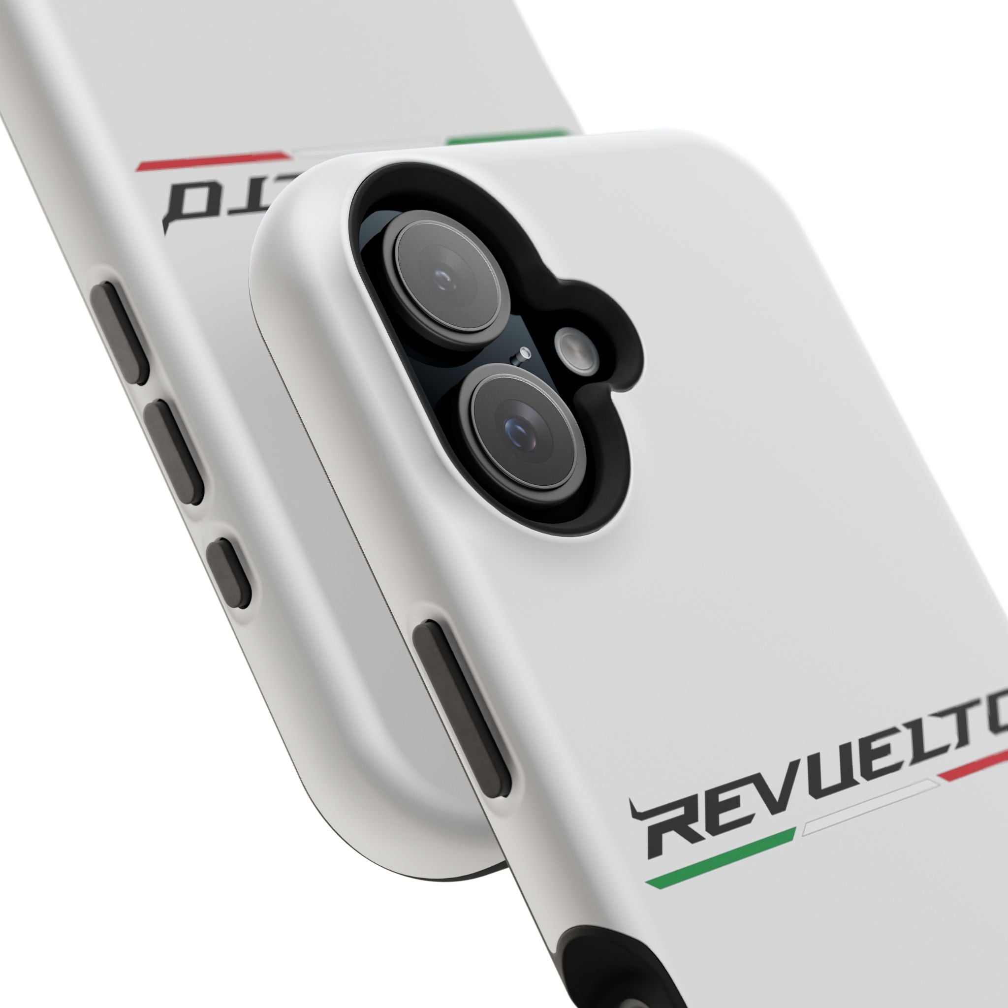 Lamborghini Revuelto White inspired Magnetic Tough Cases