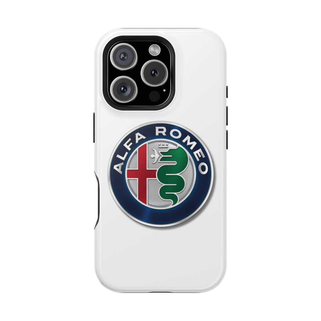 Alfa Romeo White Magnetic Tough Cases