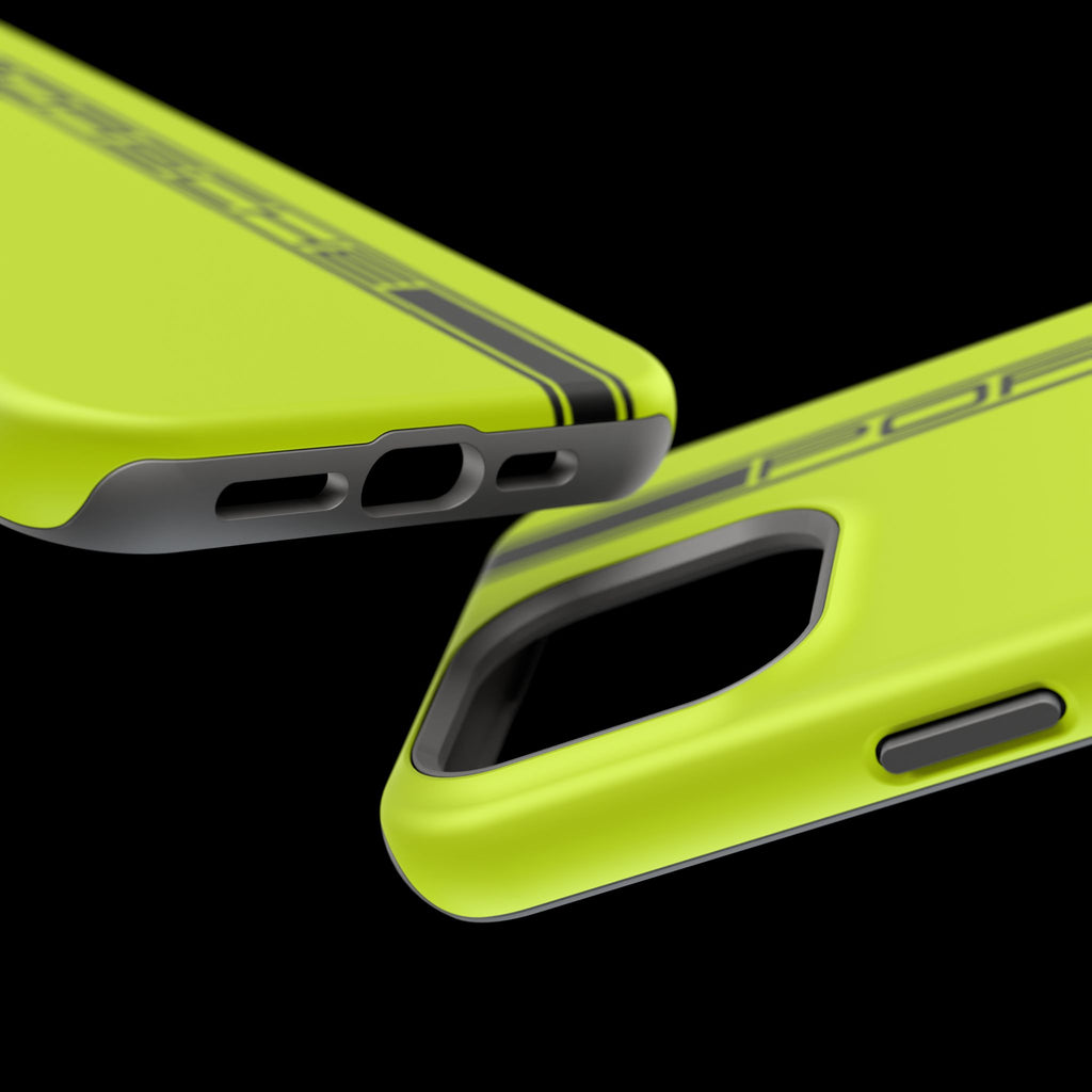 Porsche Acid green inspired Magnetic Tough Cases