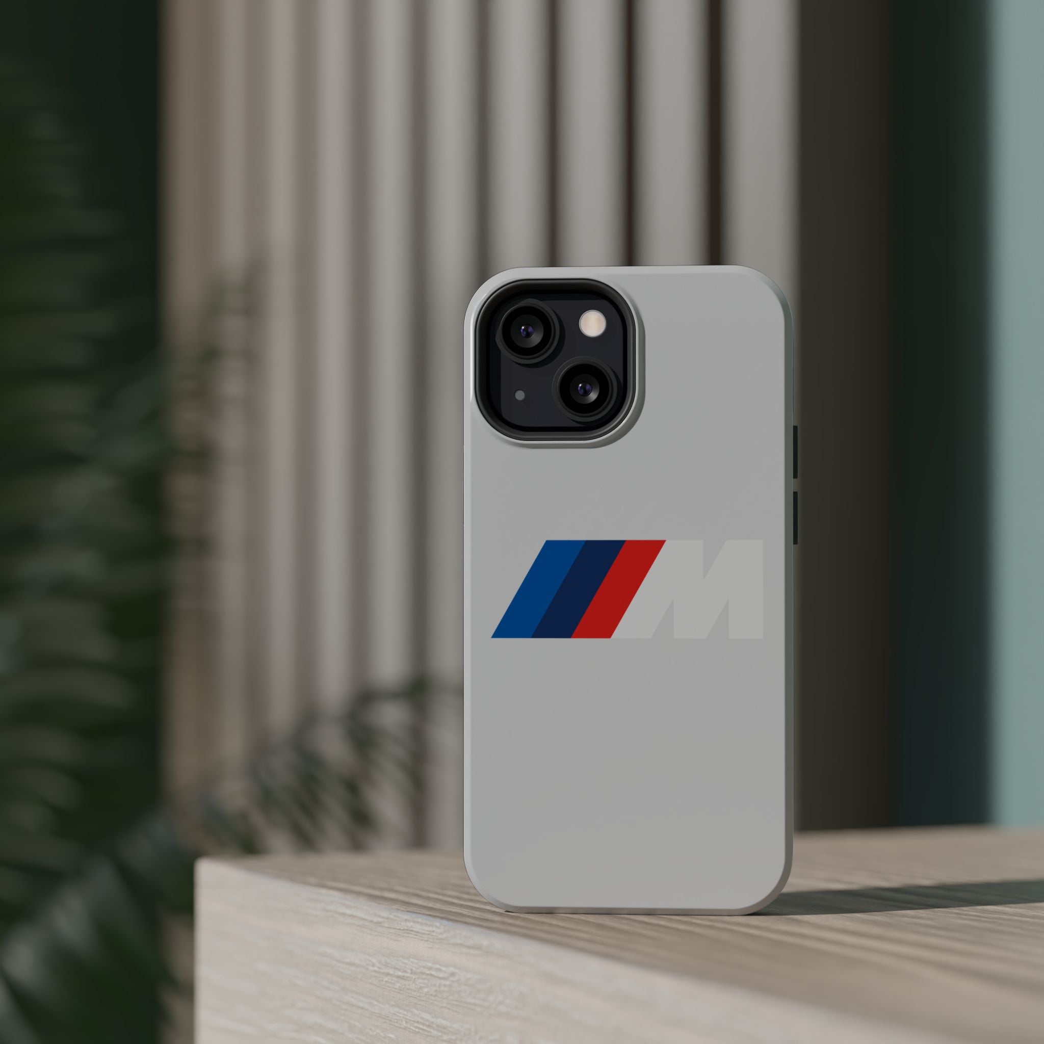 M badge inspired Magnetic Tough Cases