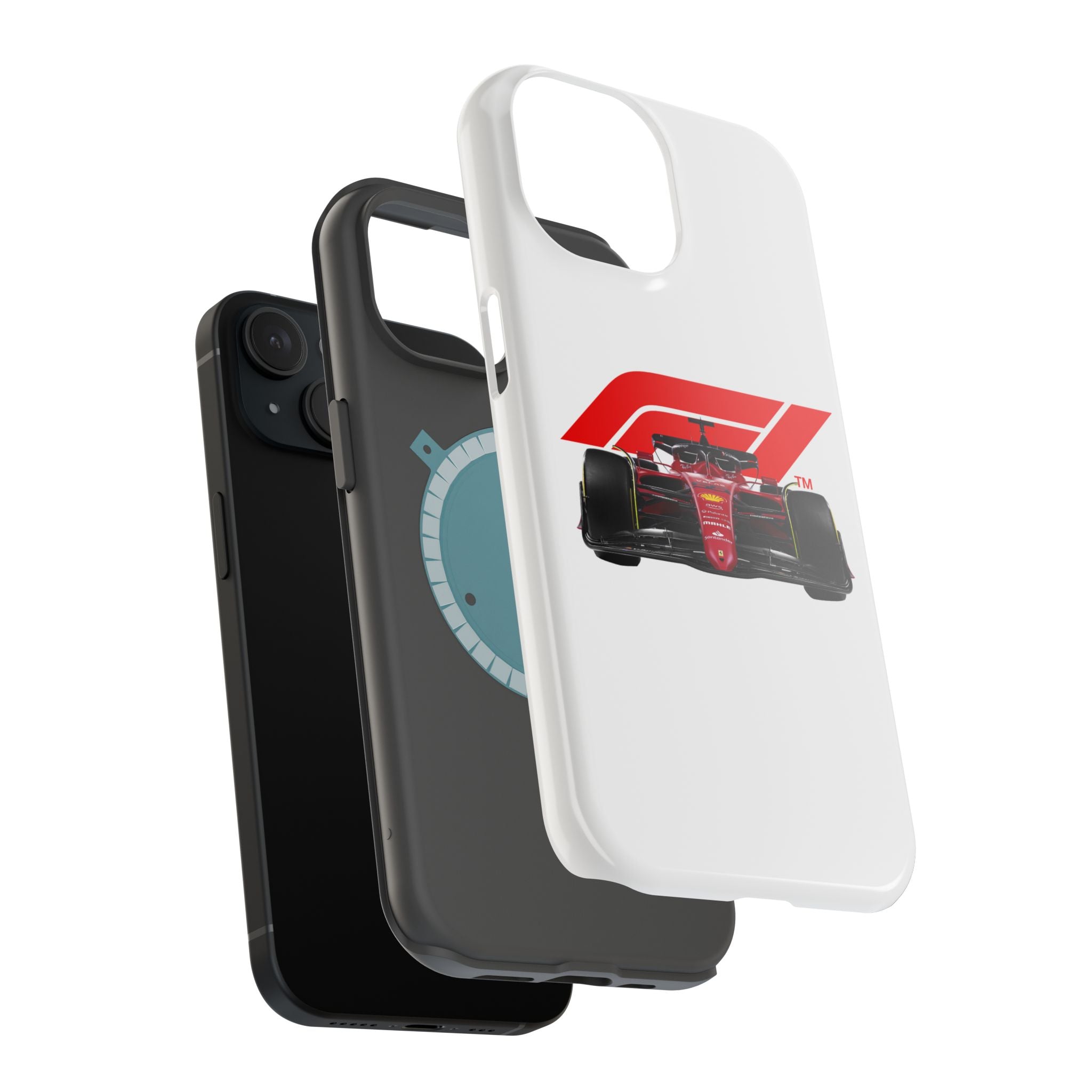 F1 inspired magnetic Tough Cases
