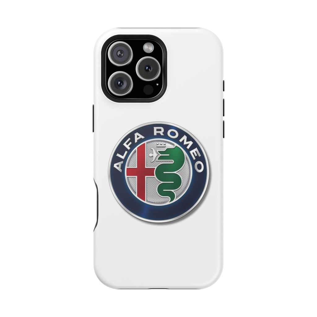 Alfa Romeo White Magnetic Tough Cases