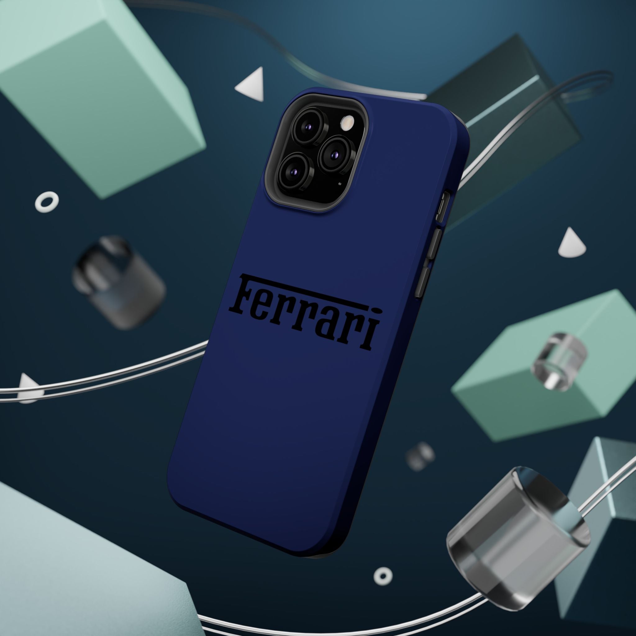 Ferrari Blu pozzi inspired Magnetic Tough Cases