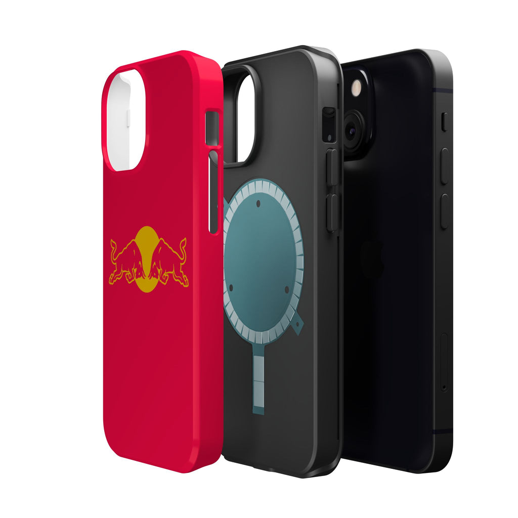 Red Bull red inspired Magnetic Tough Cases