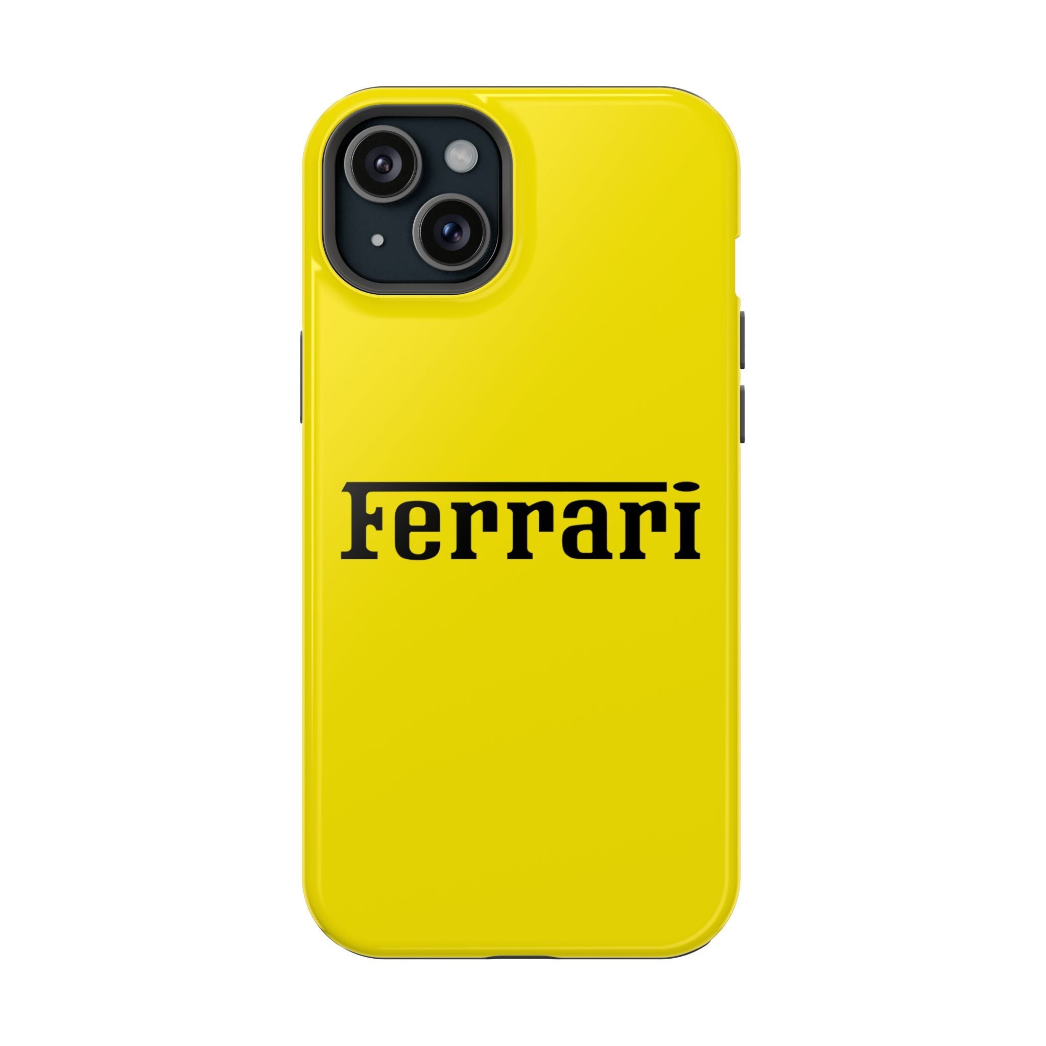 Ferrari Giallo Modena Inspired Magnetic Tough Cases