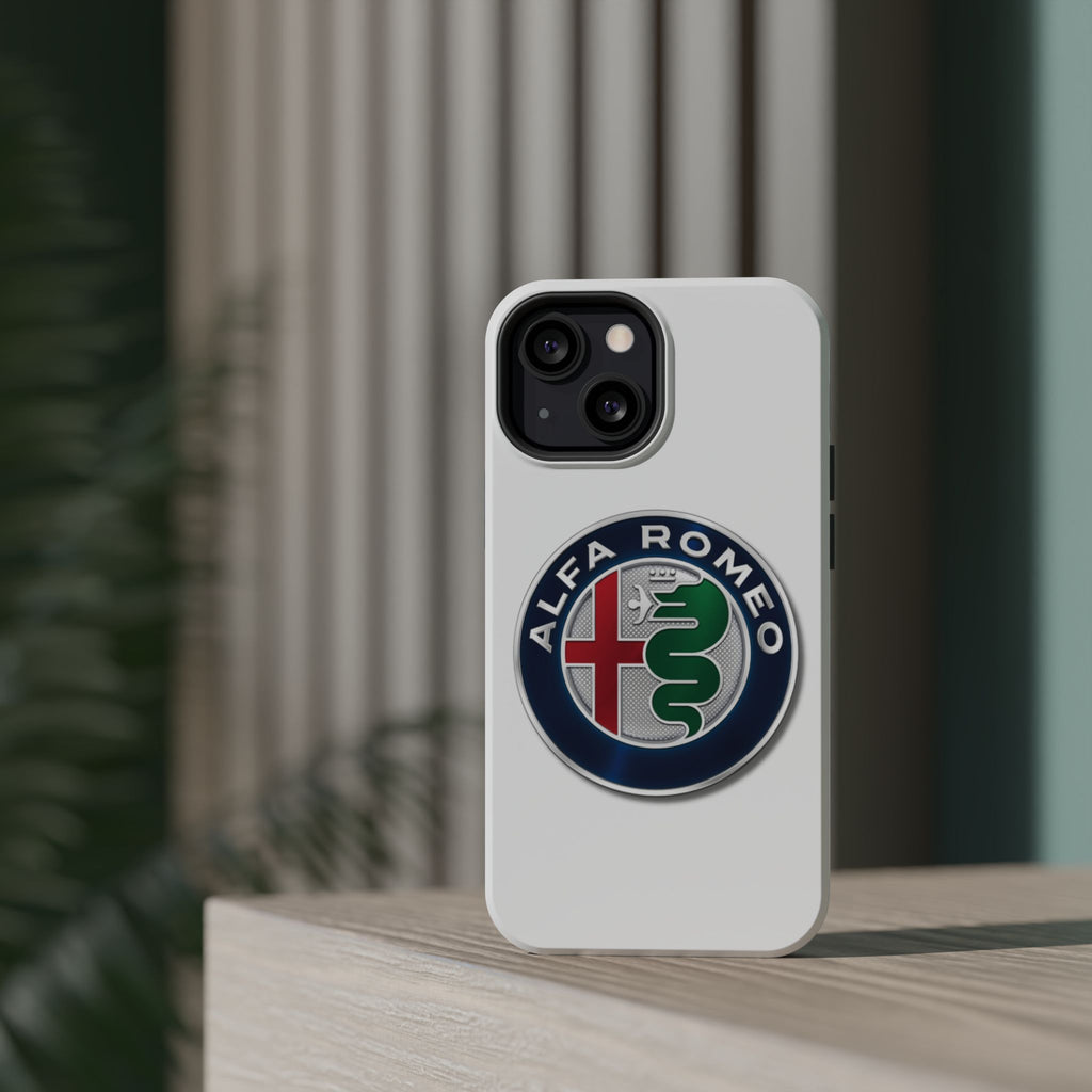 Alfa Romeo White Magnetic Tough Cases