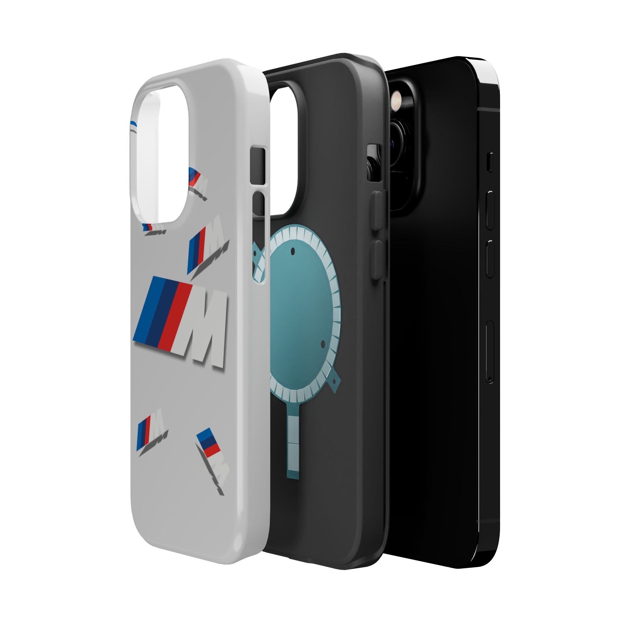 The M badges inspired Magnetic Tough Cases