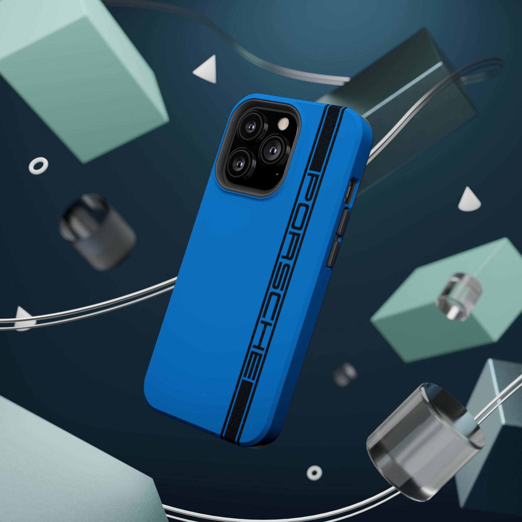 Porsche Riviera Blue inspired Magnetic Tough Cases