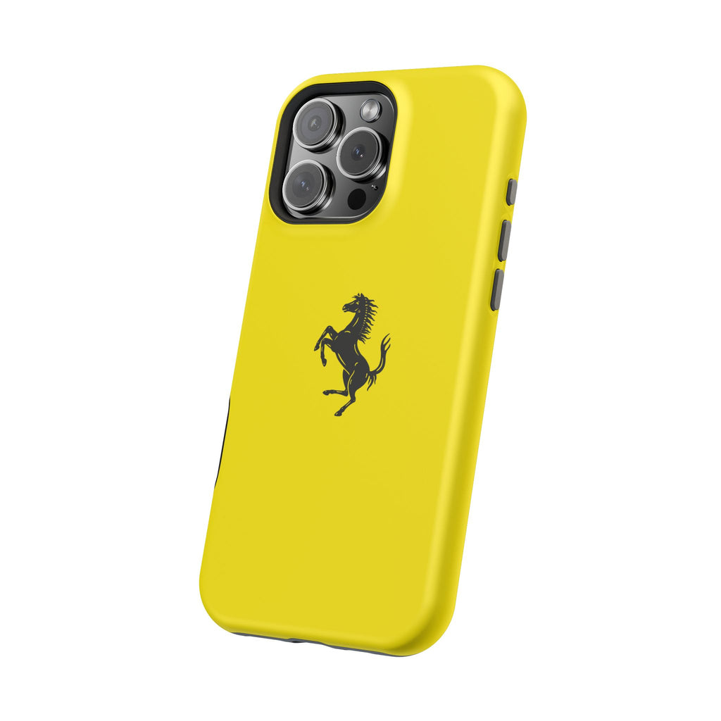 Ferrari horse giallo modena inspired Magnetic Tough Cases