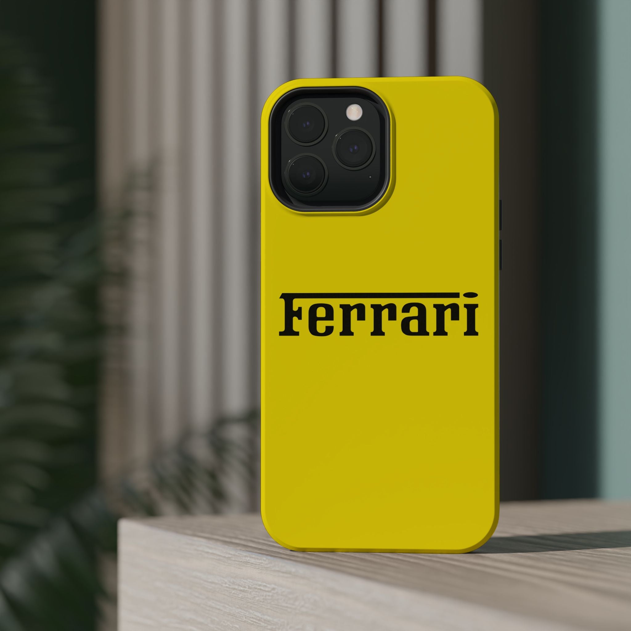 Ferrari Giallo Modena Inspired Magnetic Tough Cases