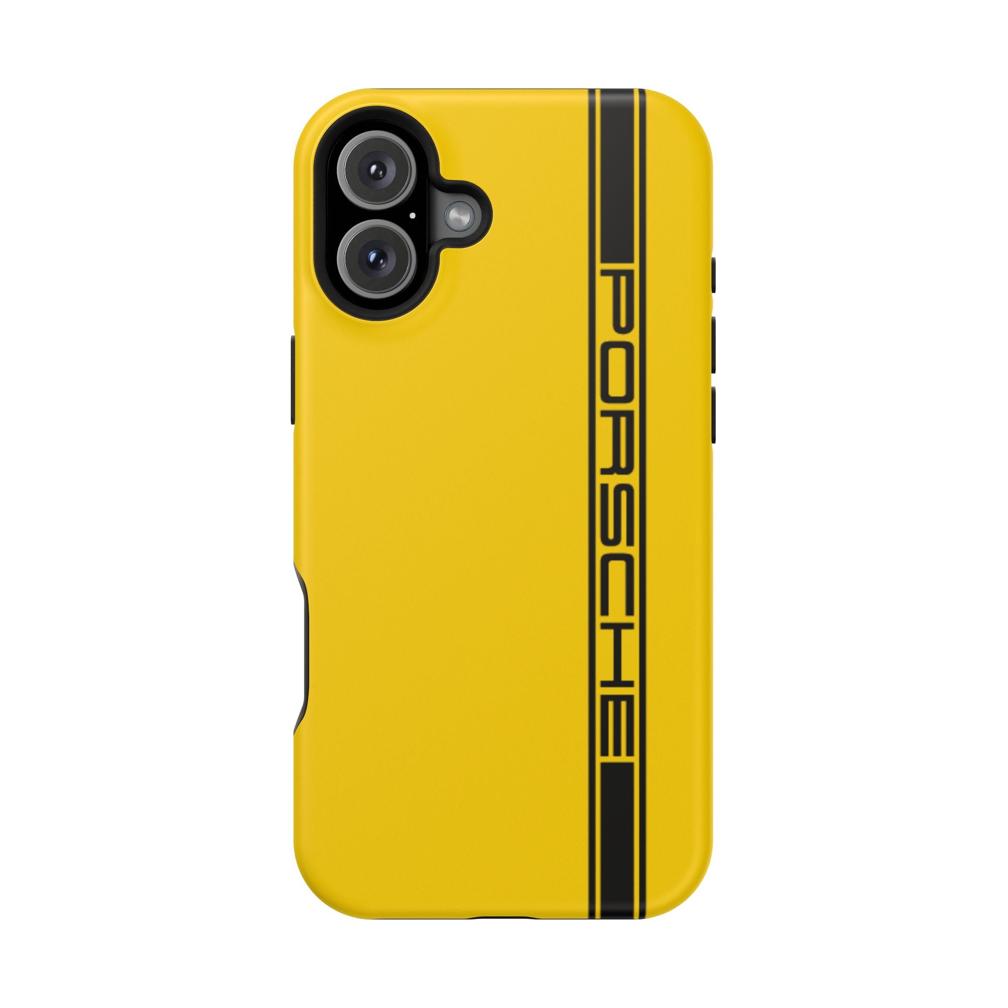 Porsche Speed yellow inspired Magnetic Tough Cases