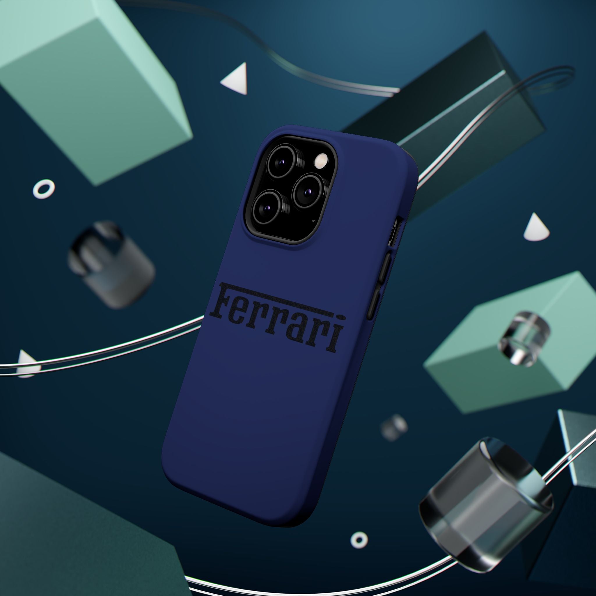 Ferrari Blu pozzi inspired Magnetic Tough Cases