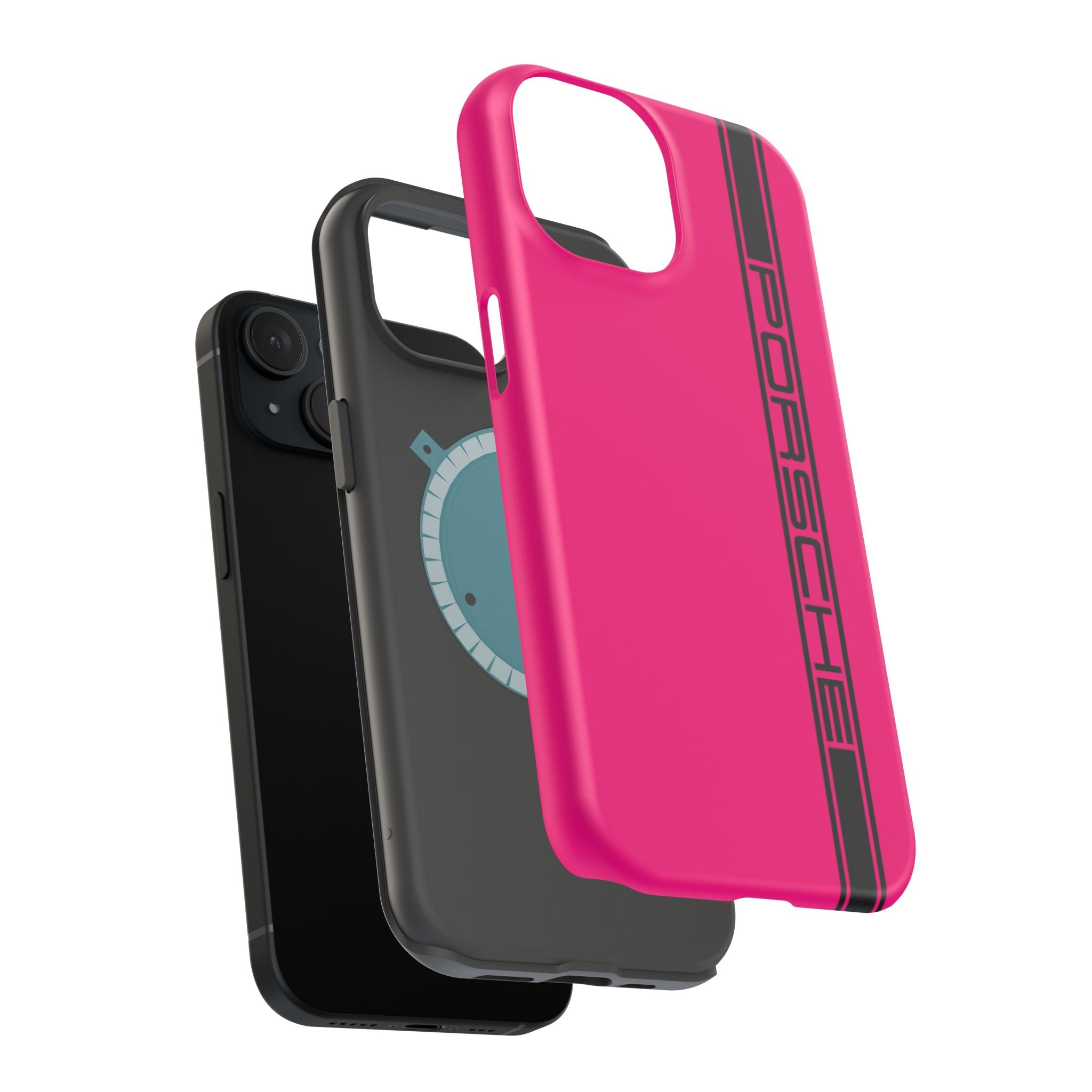 Porsche Rubystar colored inspired Magnetic Tough Cases