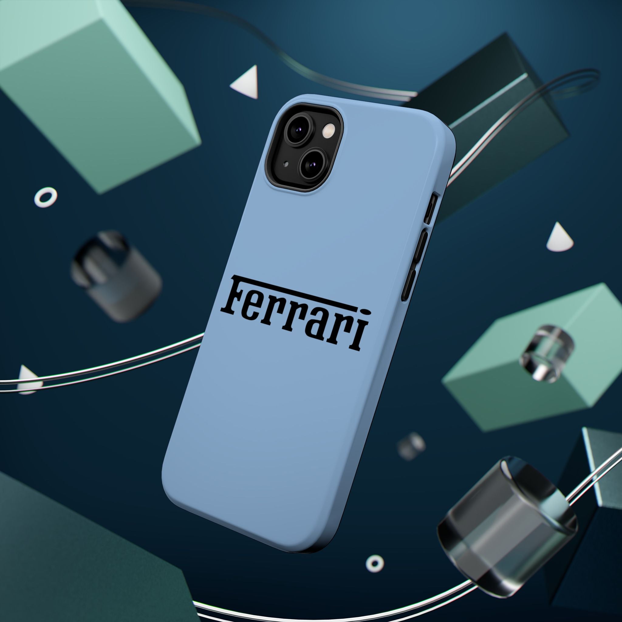 Ferrari Grigio Alloy inspired Magnetic Tough Cases