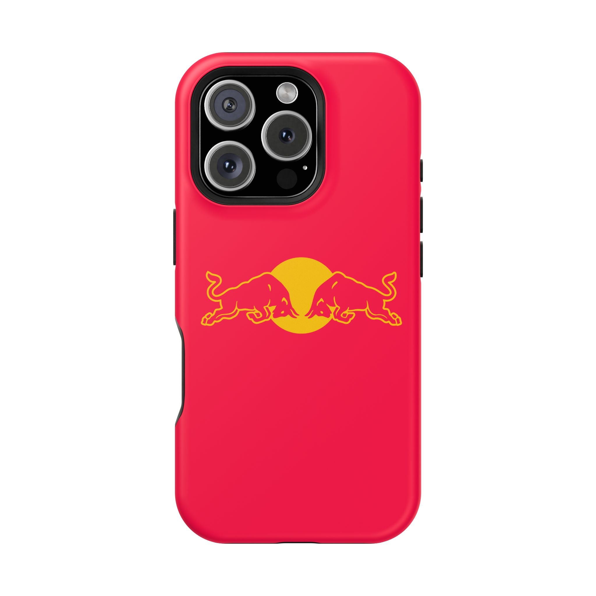 Red Bull red inspired Magnetic Tough Cases