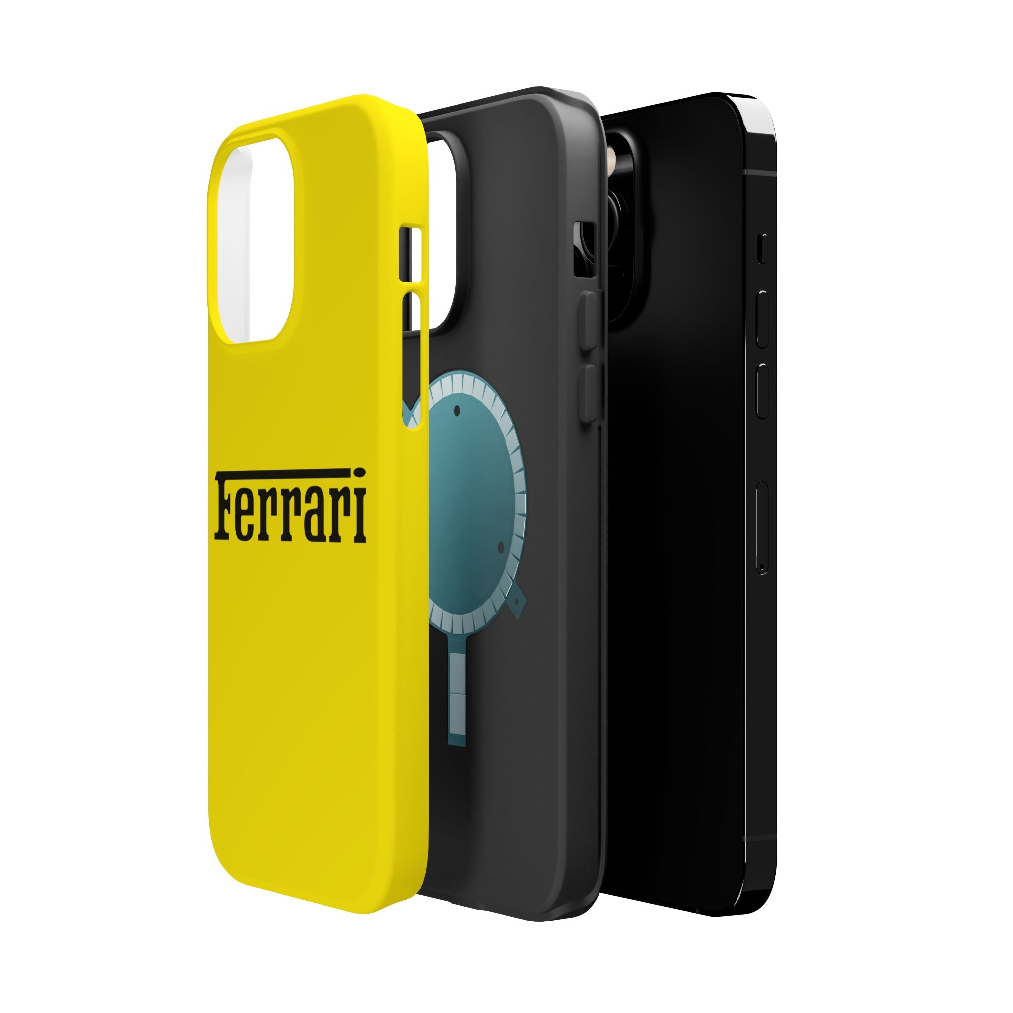 Ferrari Giallo Modena Inspired Magnetic Tough Cases