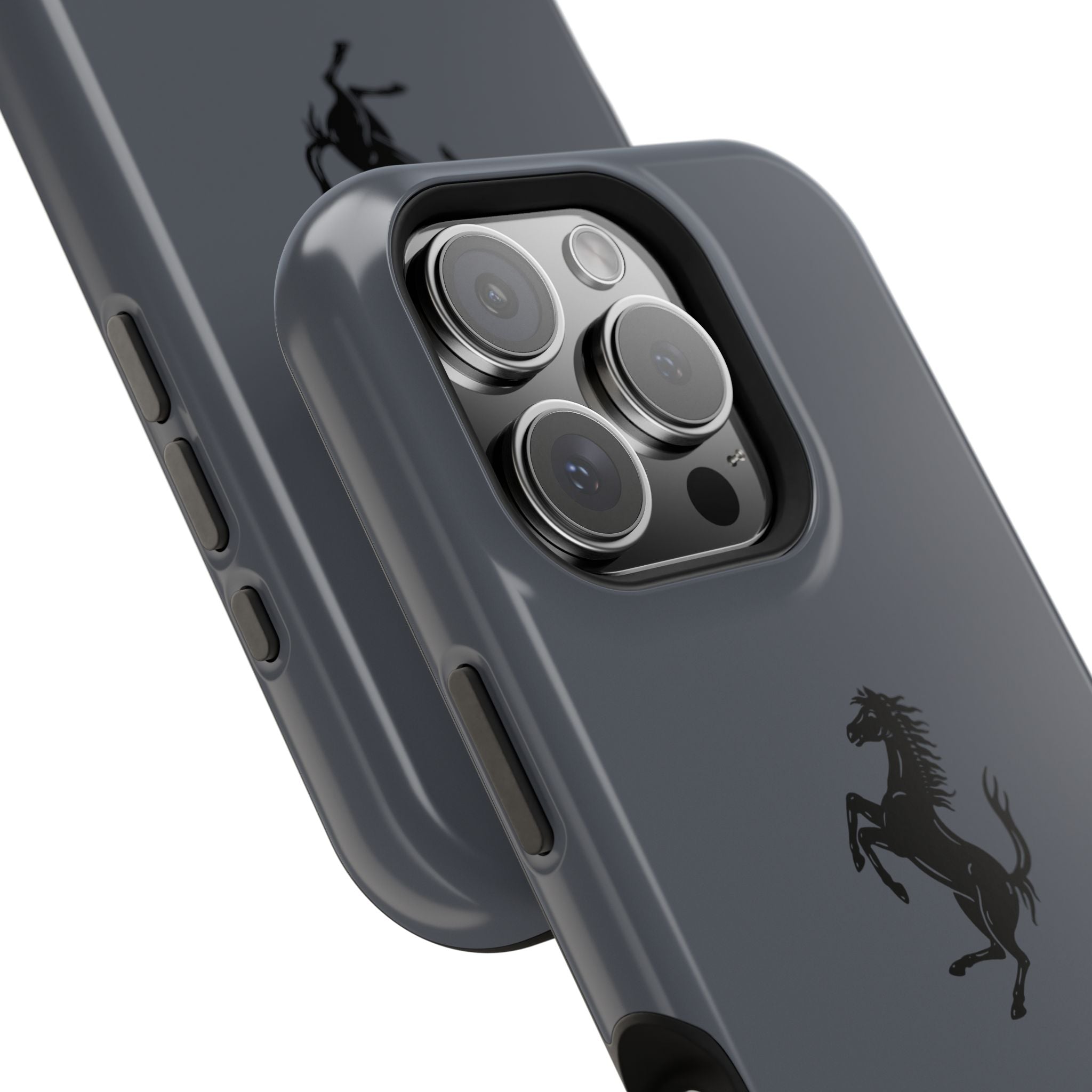 Ferrari horse Grigio silverstone inspired Magnetic Tough Cases