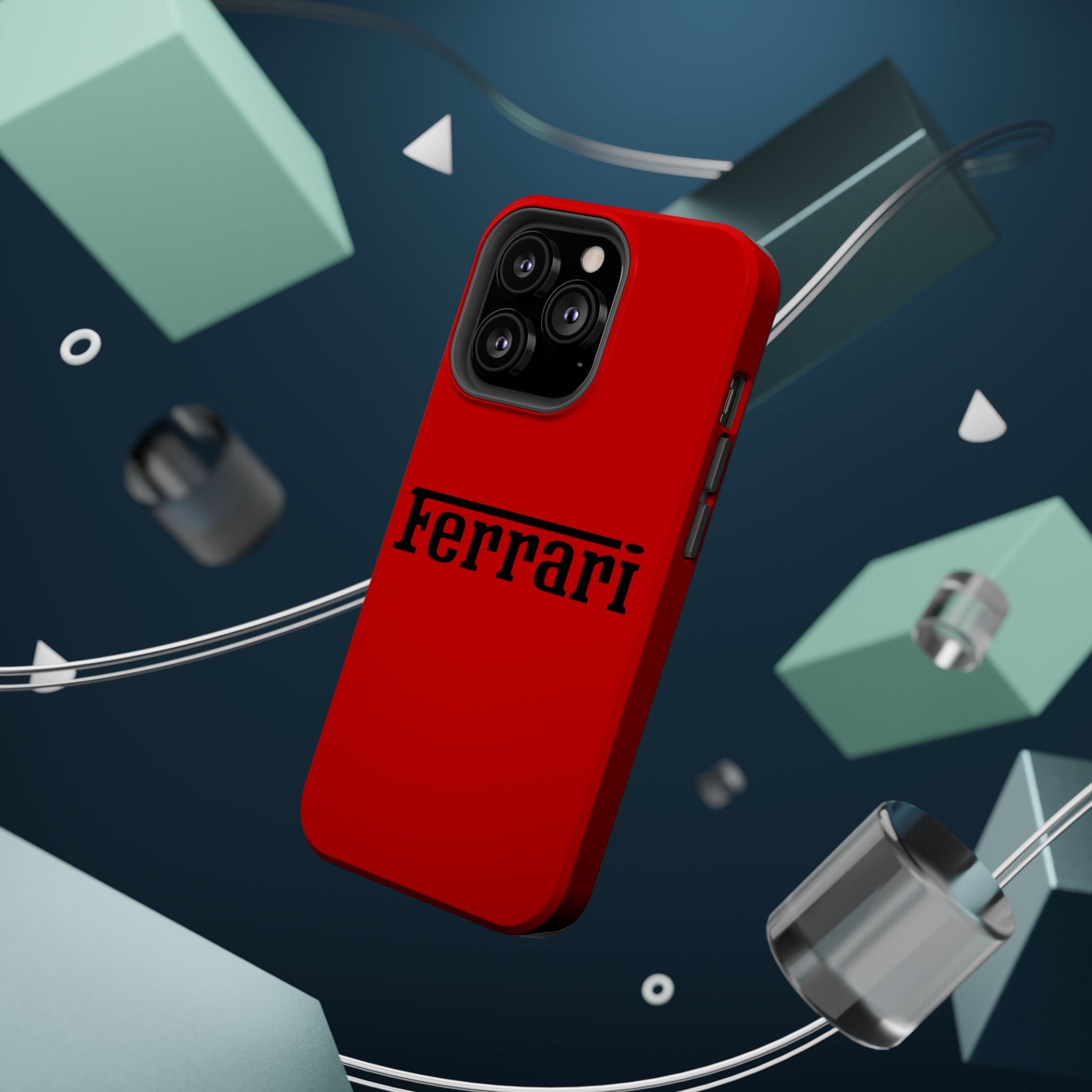 Ferrari Rosso Corsa inspired Magnetic Tough Cases