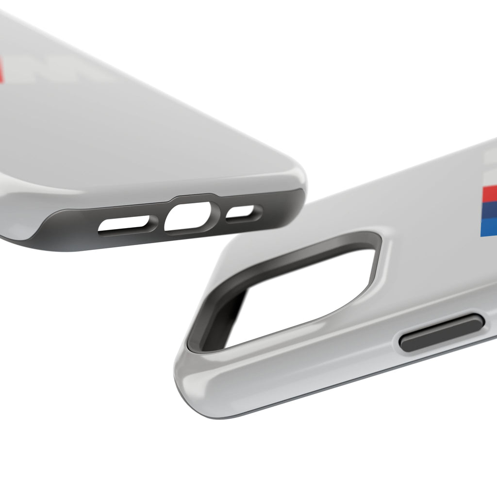 M badge inspired Magnetic Tough Cases