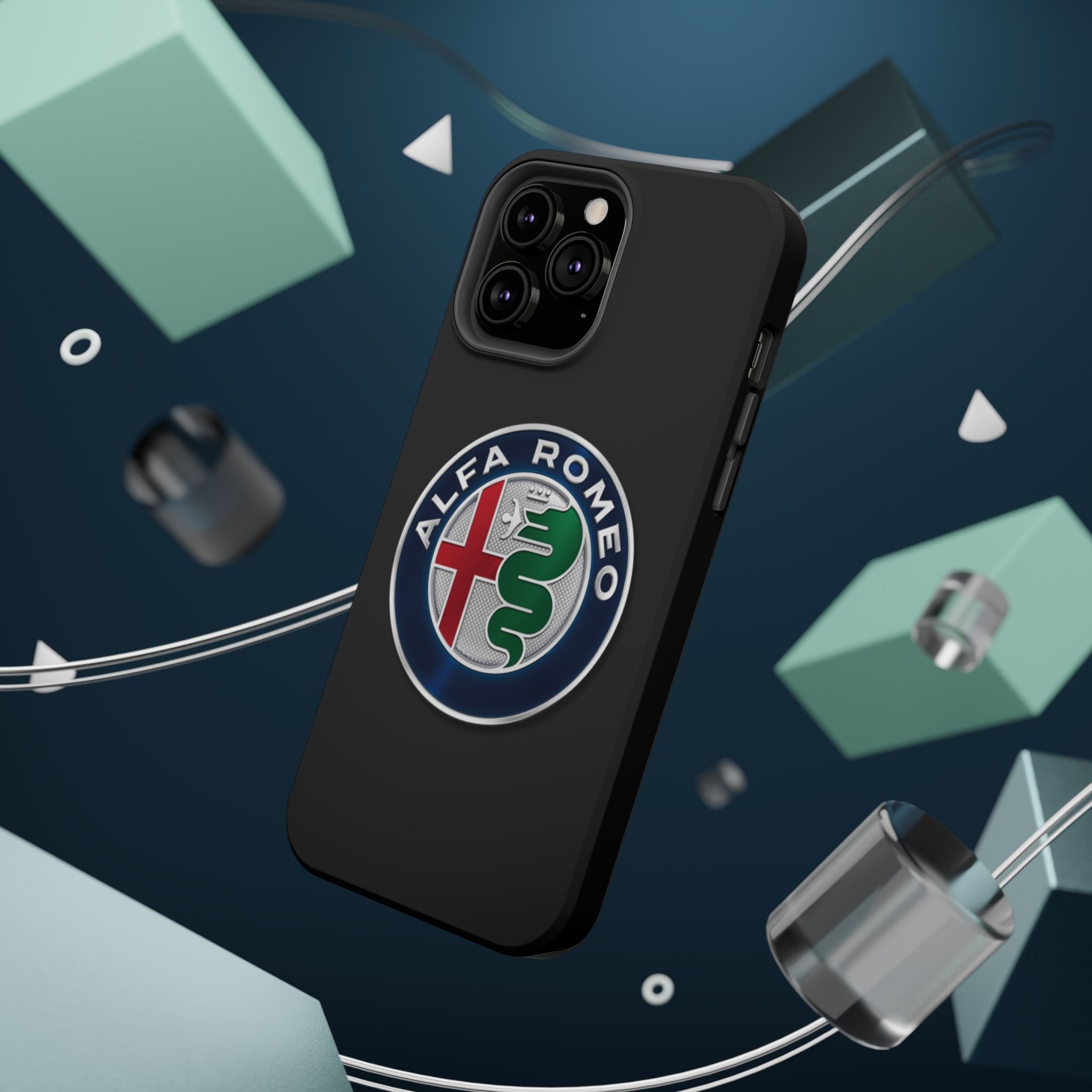 Vesuvio Gray inspired Magnetic Tough Cases