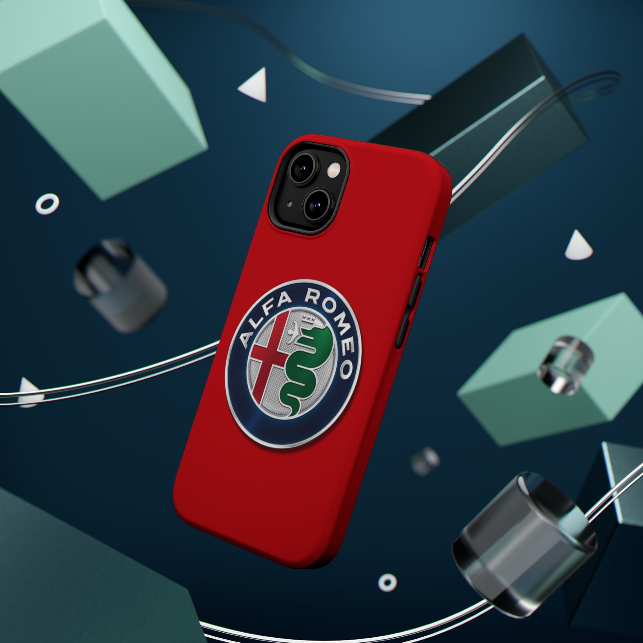 Alfa Romeo Red inspired Magnetic Tough Cases