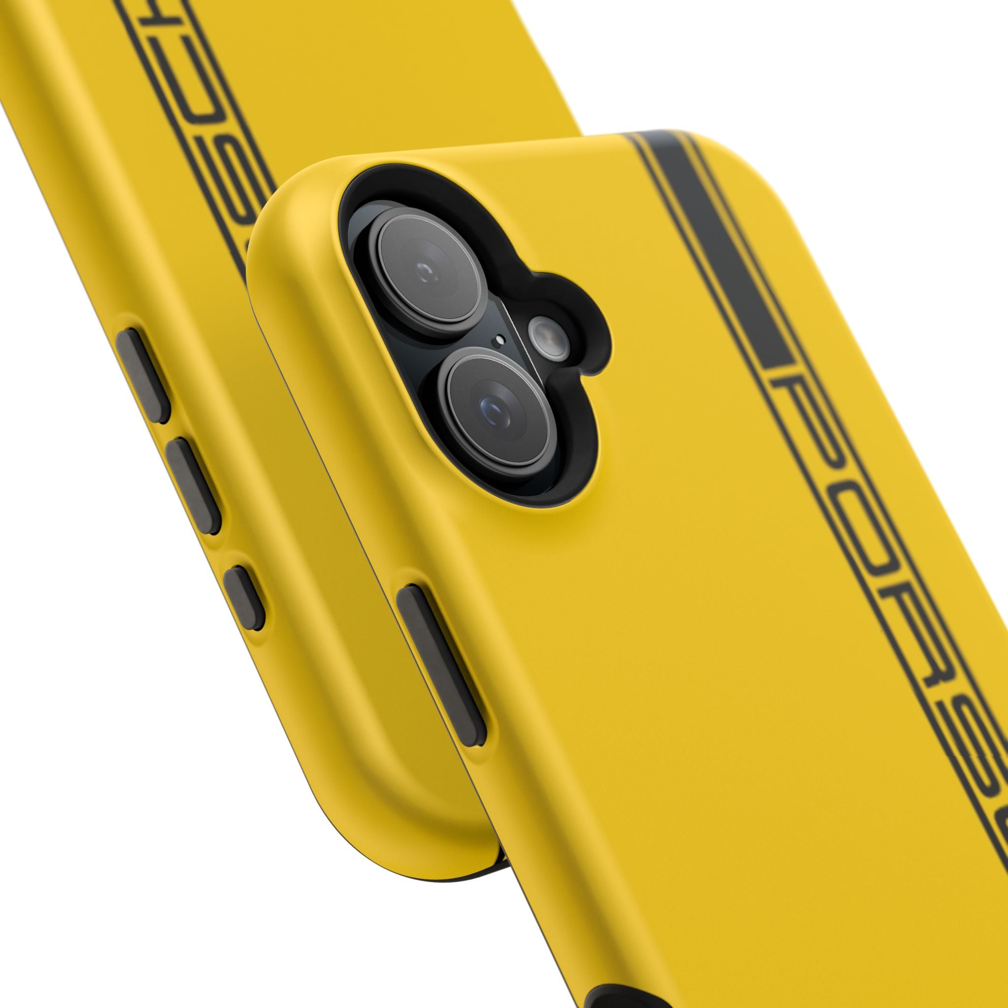 Porsche Speed yellow inspired Magnetic Tough Cases