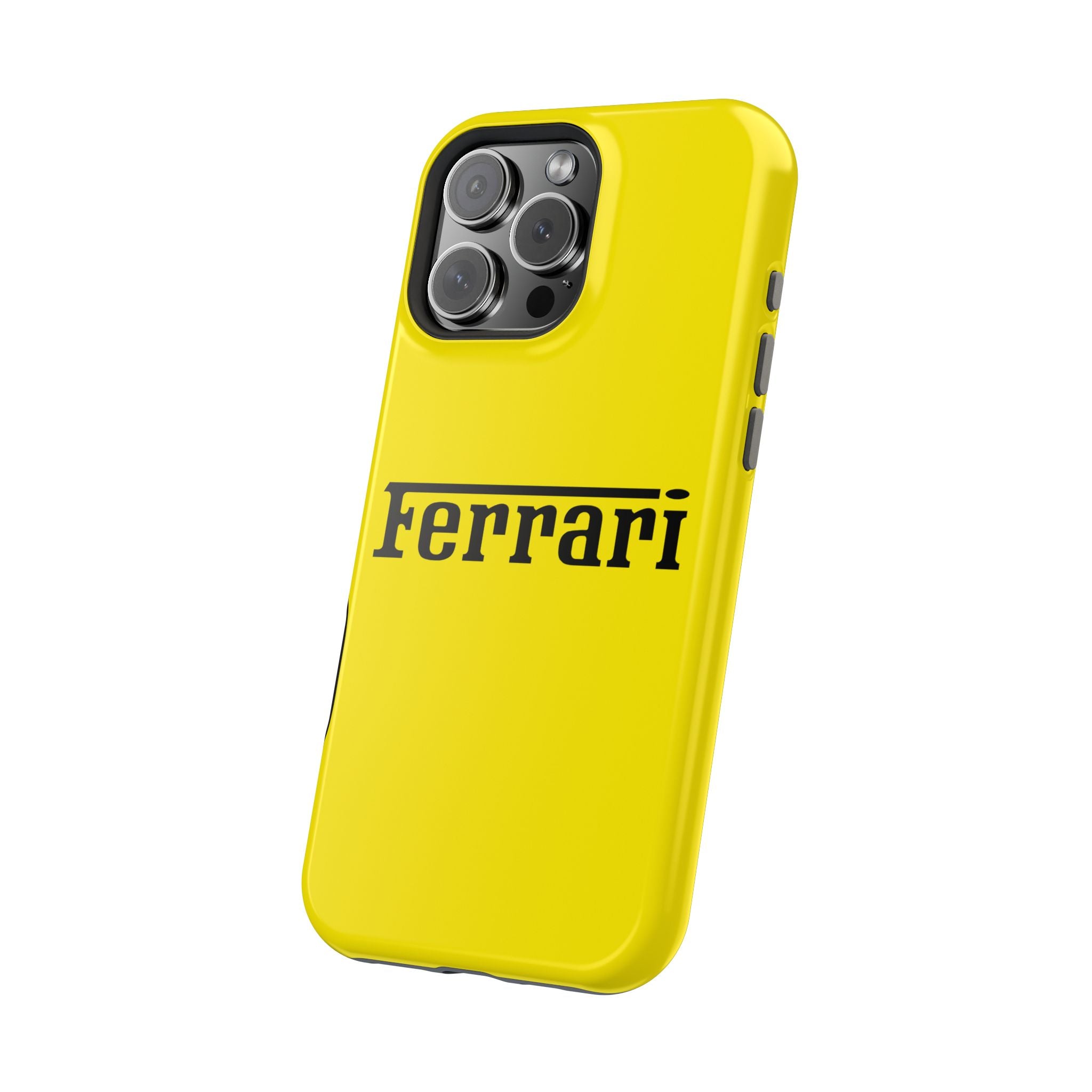 Ferrari Giallo Modena Inspired Magnetic Tough Cases