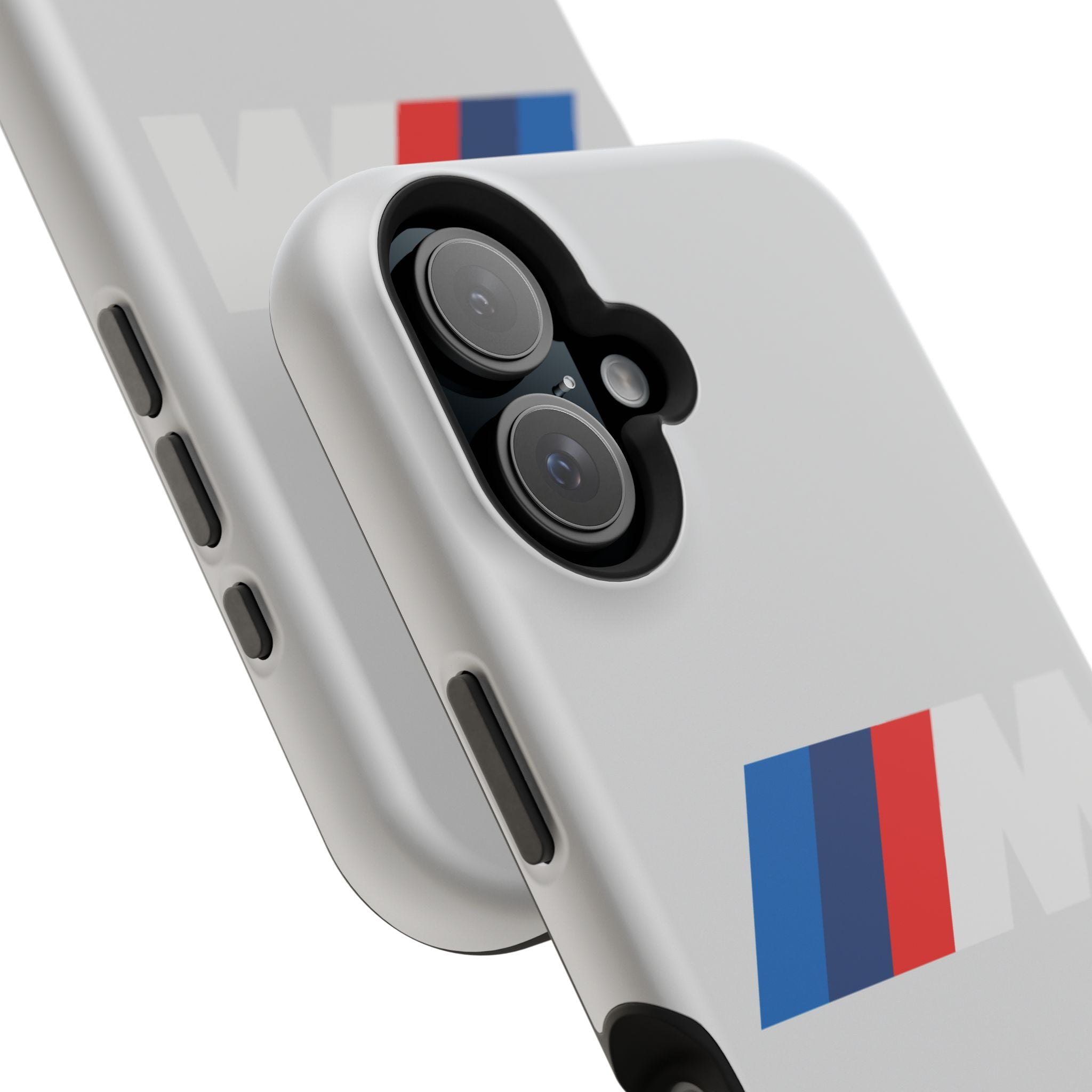 M badge inspired Magnetic Tough Cases