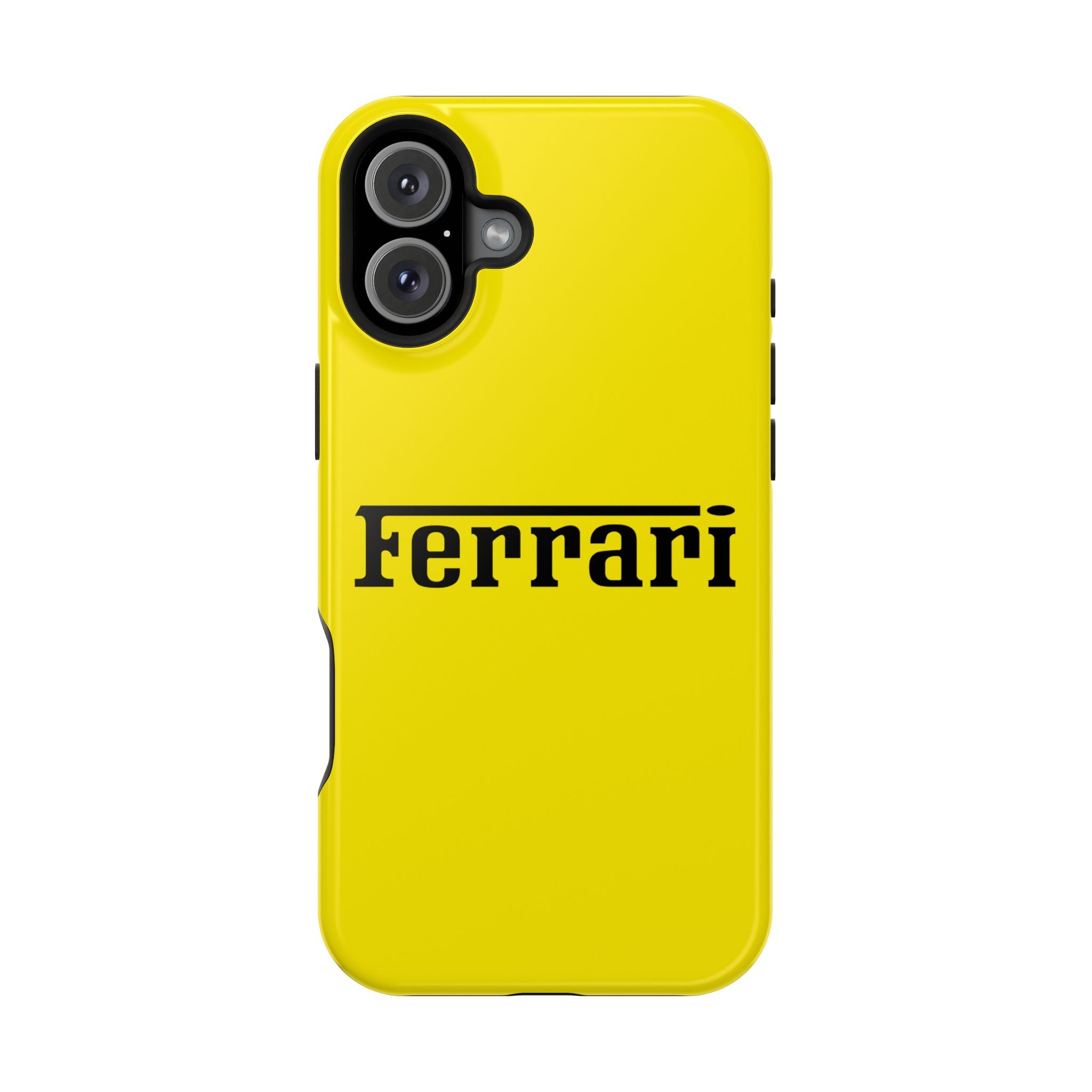 Ferrari Giallo Modena Inspired Magnetic Tough Cases